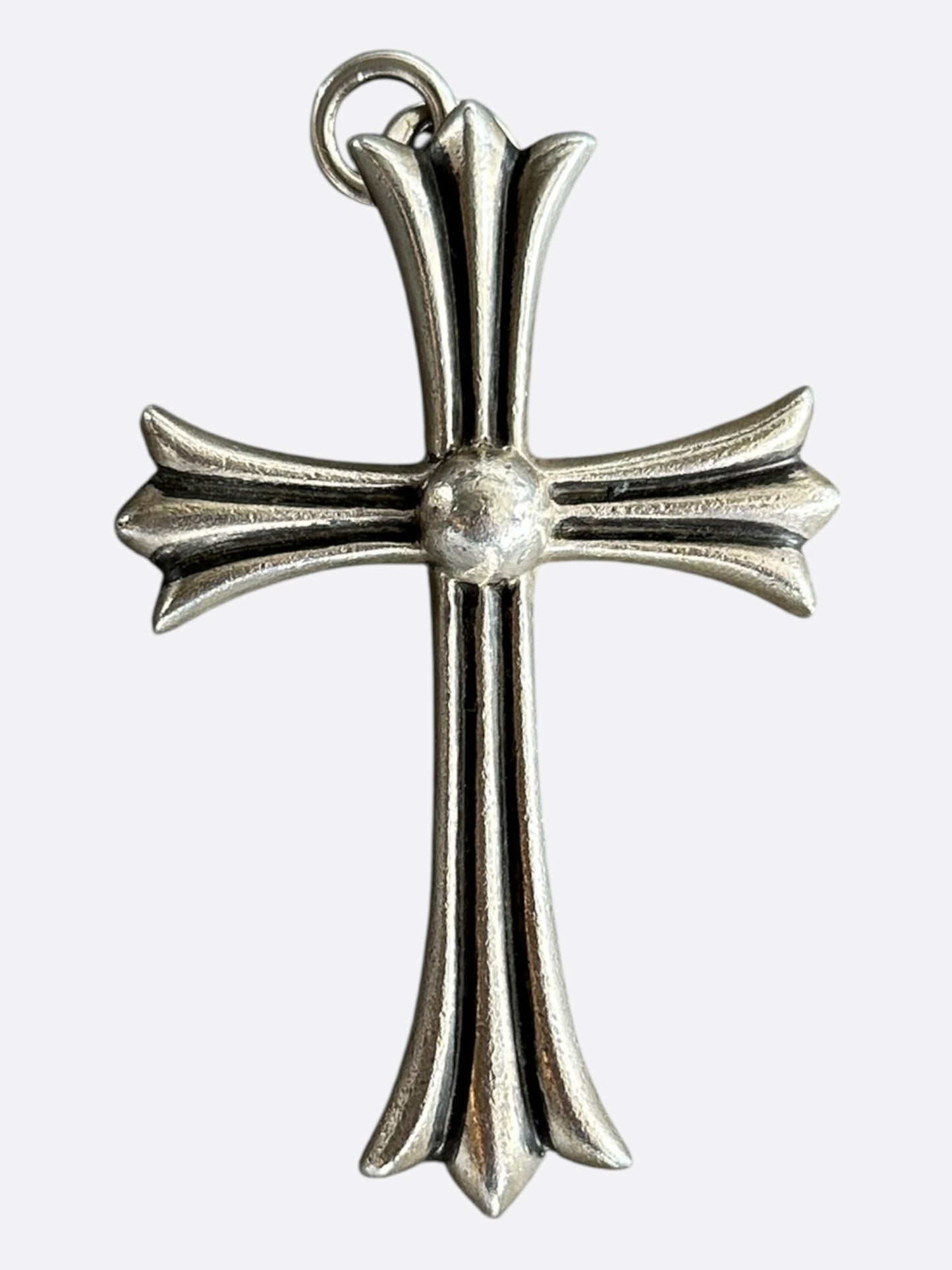 Chrome Hearts Silver Cross Pendant