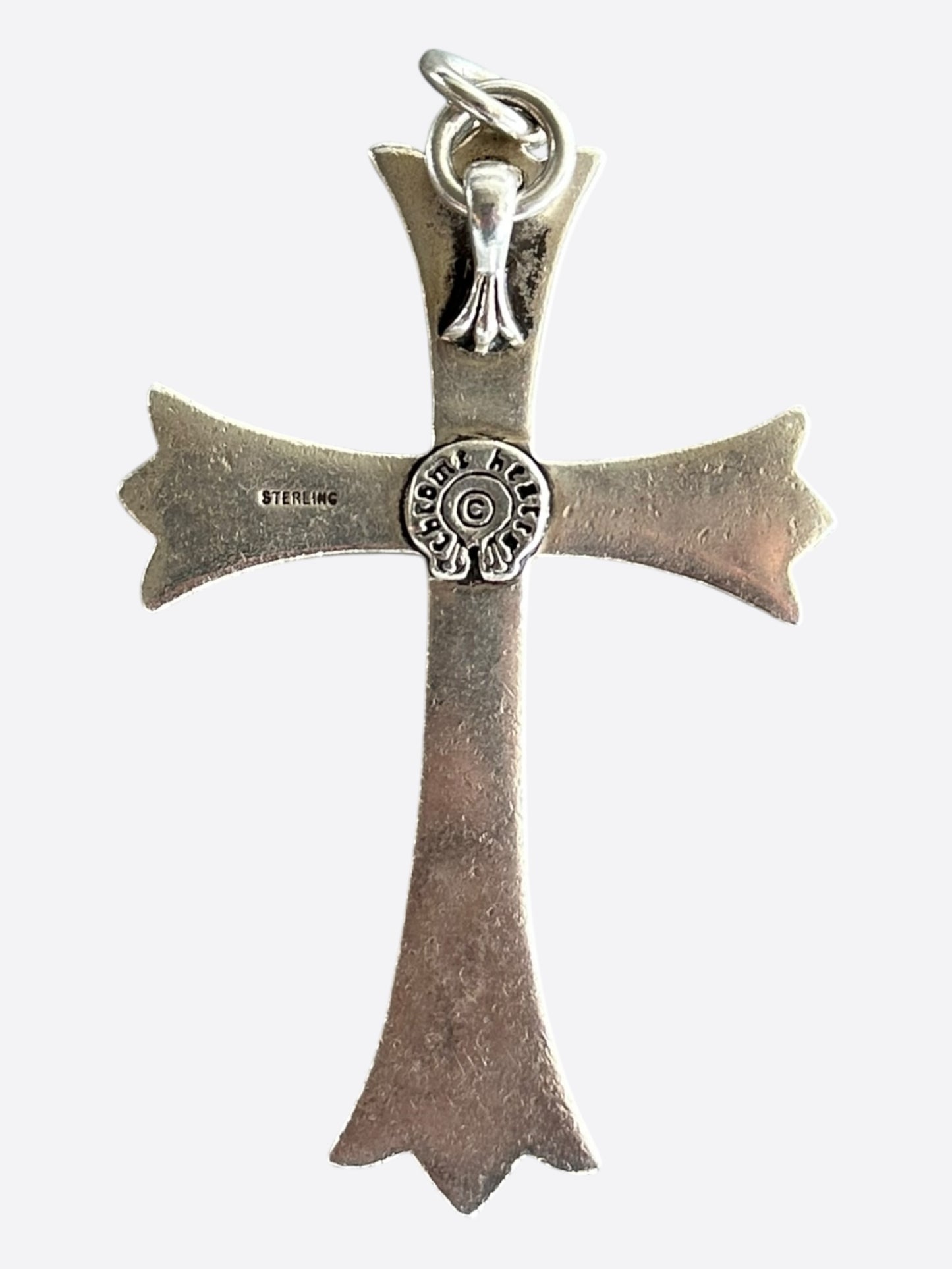 Chrome Hearts Silver Cross Pendant