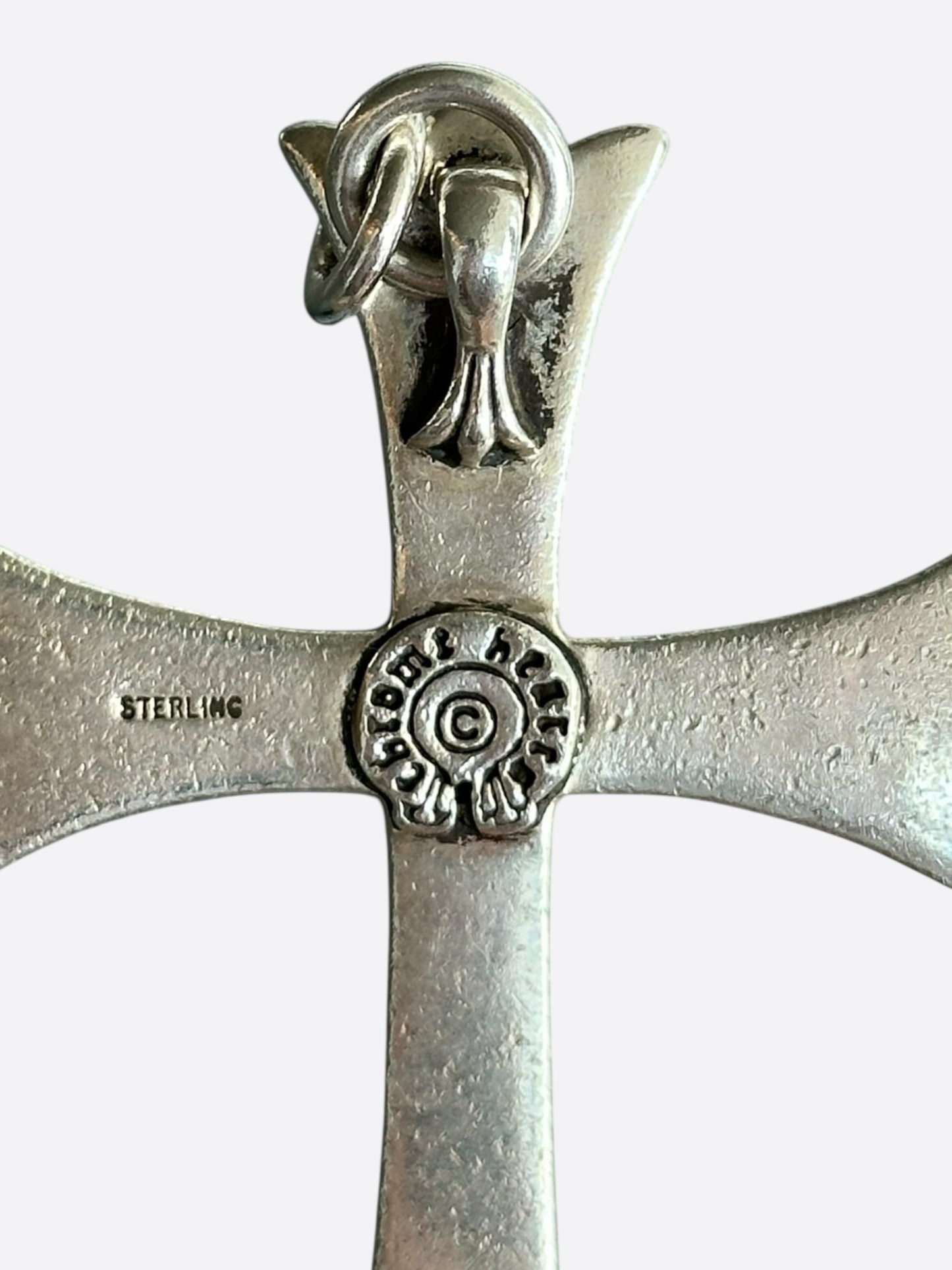 Chrome Hearts Silver Cross Pendant