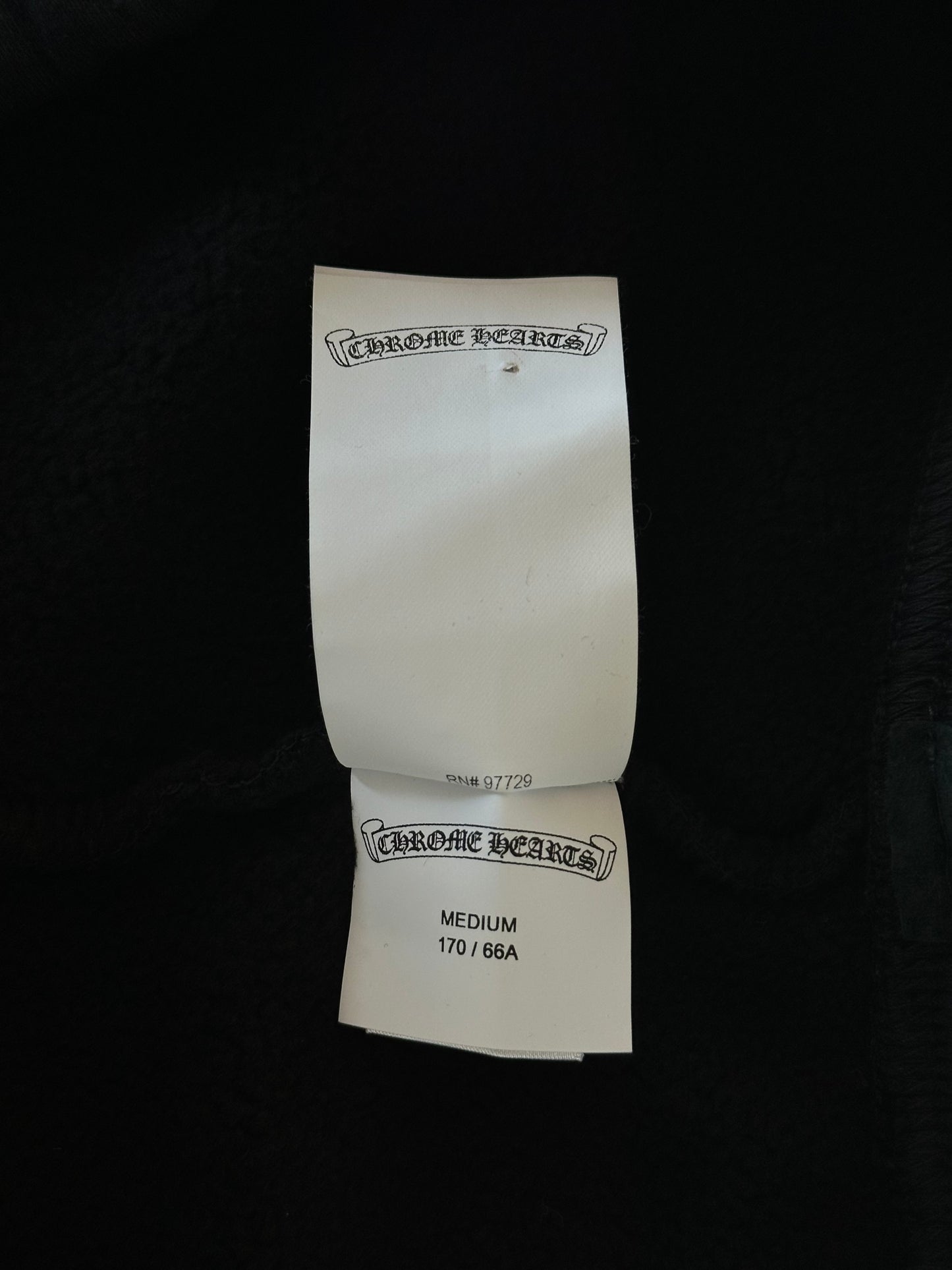 Chrome Hearts Black Cross Patch Sweatpants