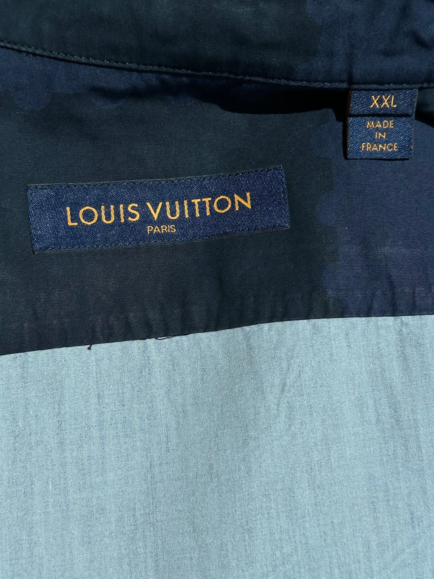 Louis Vuitton Nigo Blue Checkered Button Up Shirt