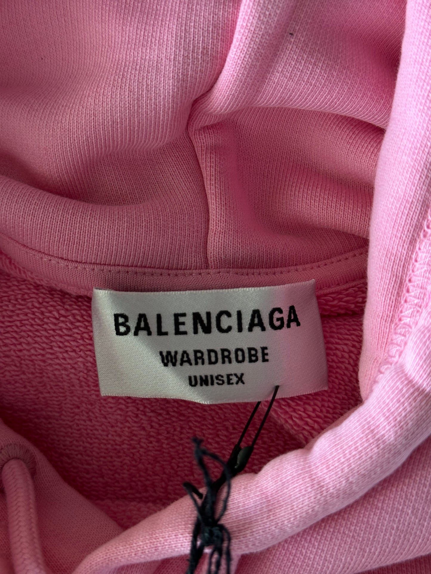 Balenciaga Pink BB Logo Hoodie
