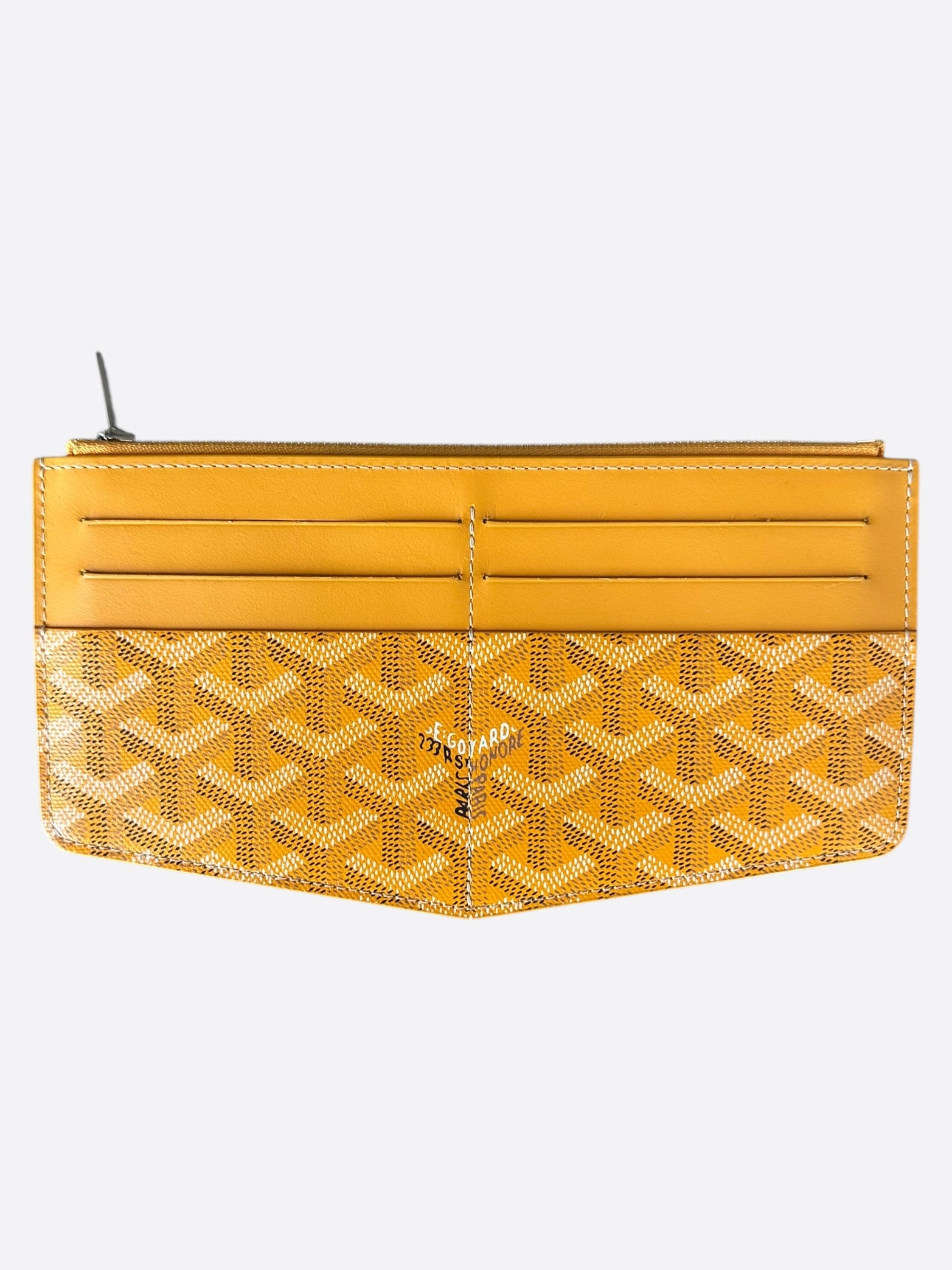 Goyard Yellow Louise Card Holder – Savonches
