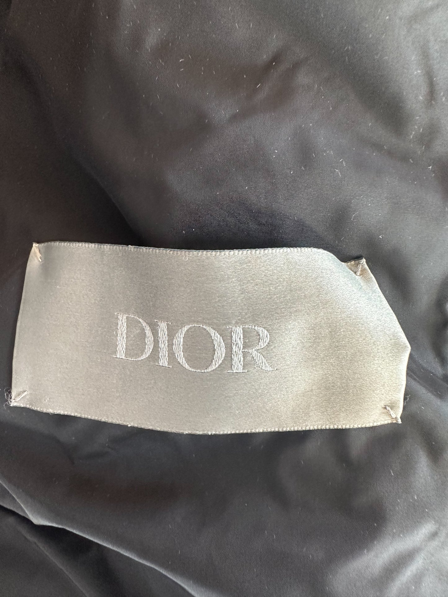 Dior Black Oblique Puffer Jacket