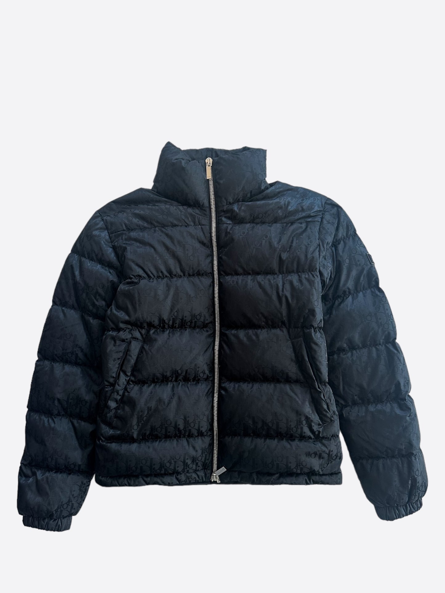Dior Black Oblique Puffer Jacket