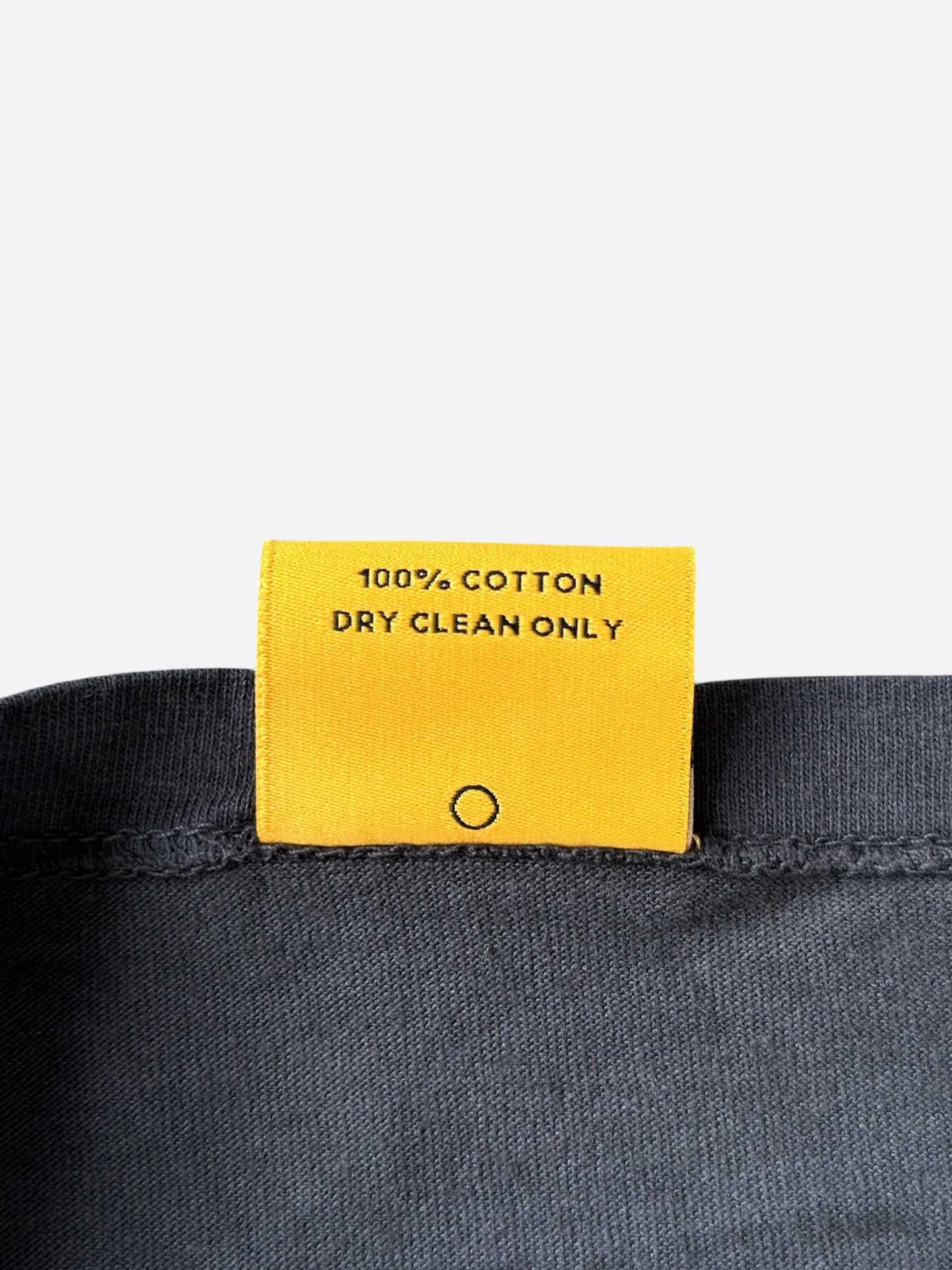 Gallery Dept Washed Black & Red Anarchy Logo Longsleeve T-Shirt