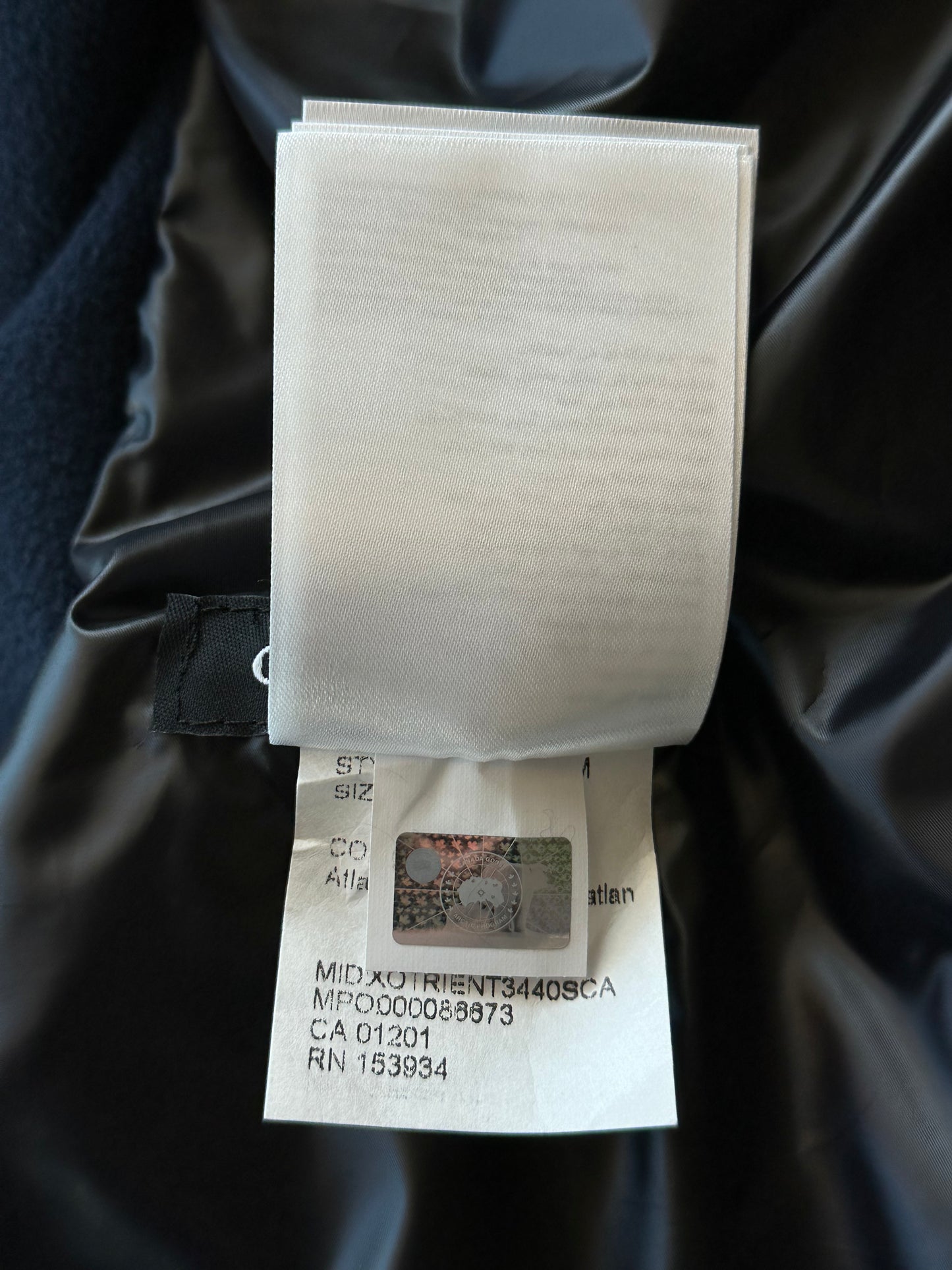 Canada Goose Atlantic Navy Hybridge Jacket