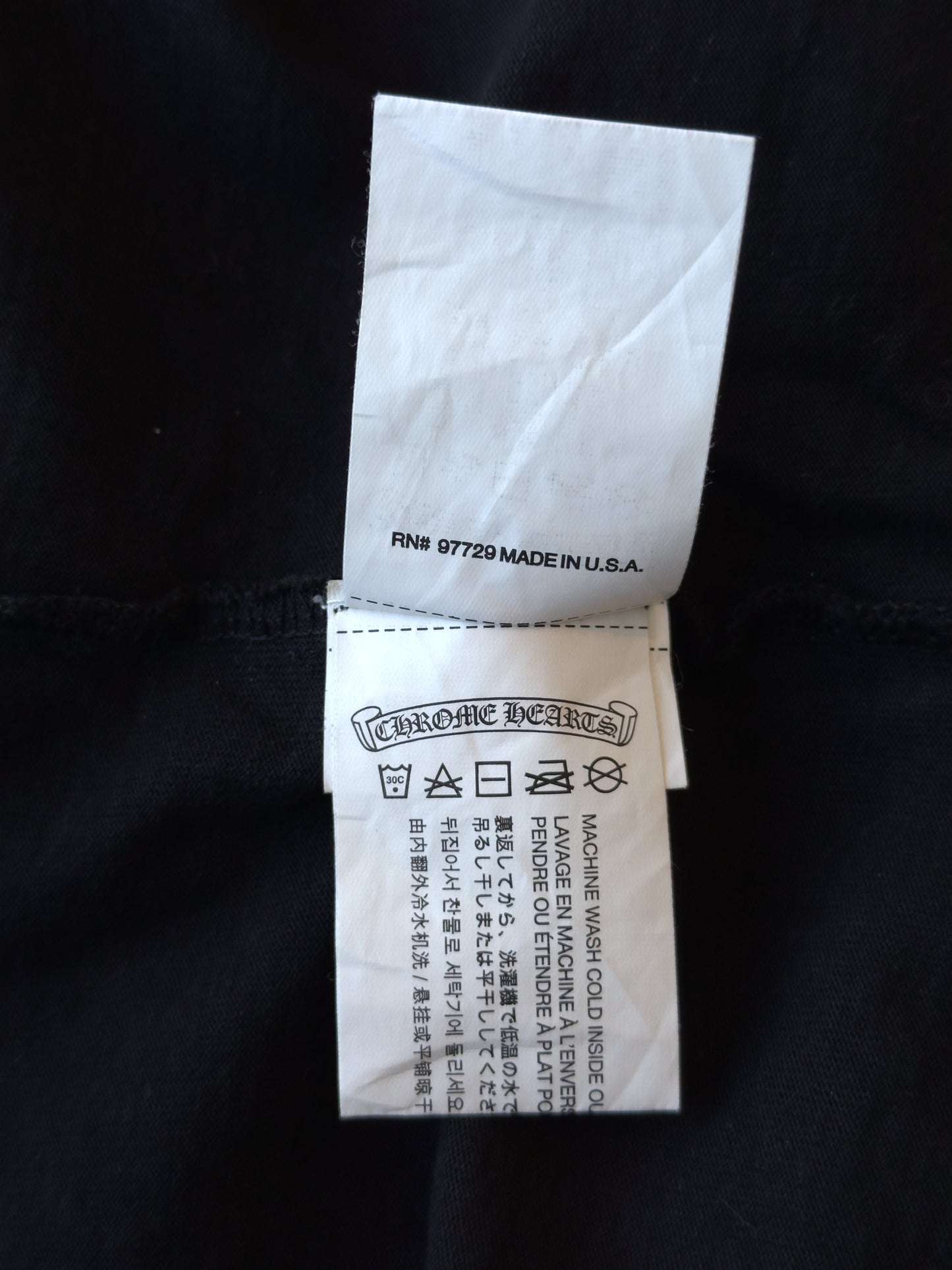 Chrome Hearts Matty Boy Black & White 99 Eyez T-Shirt