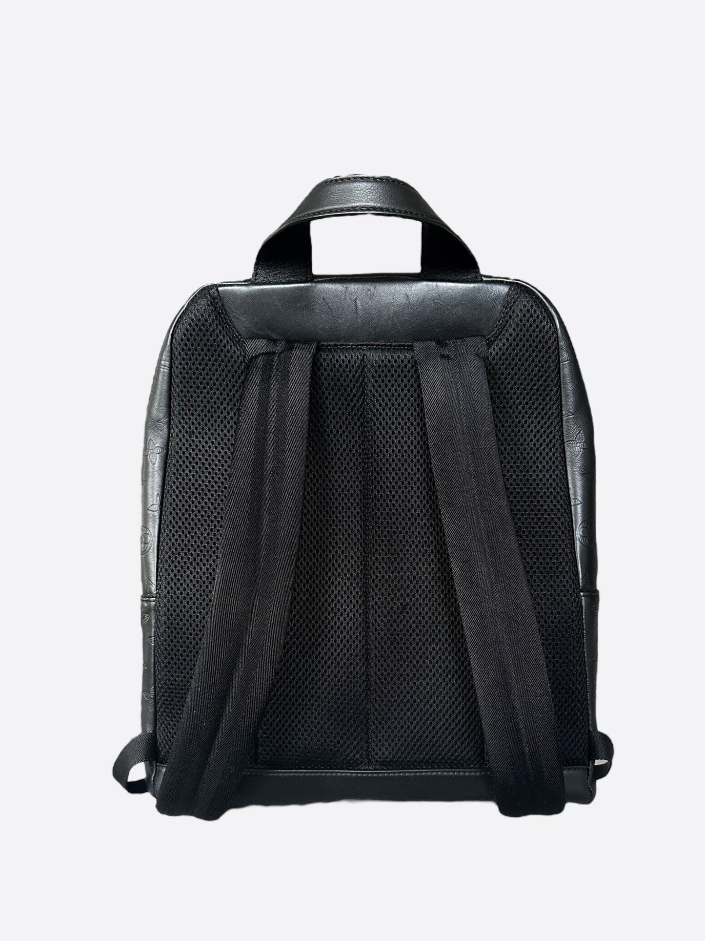 Louis Vuitton Black Shadow Monogram Racer Backpack