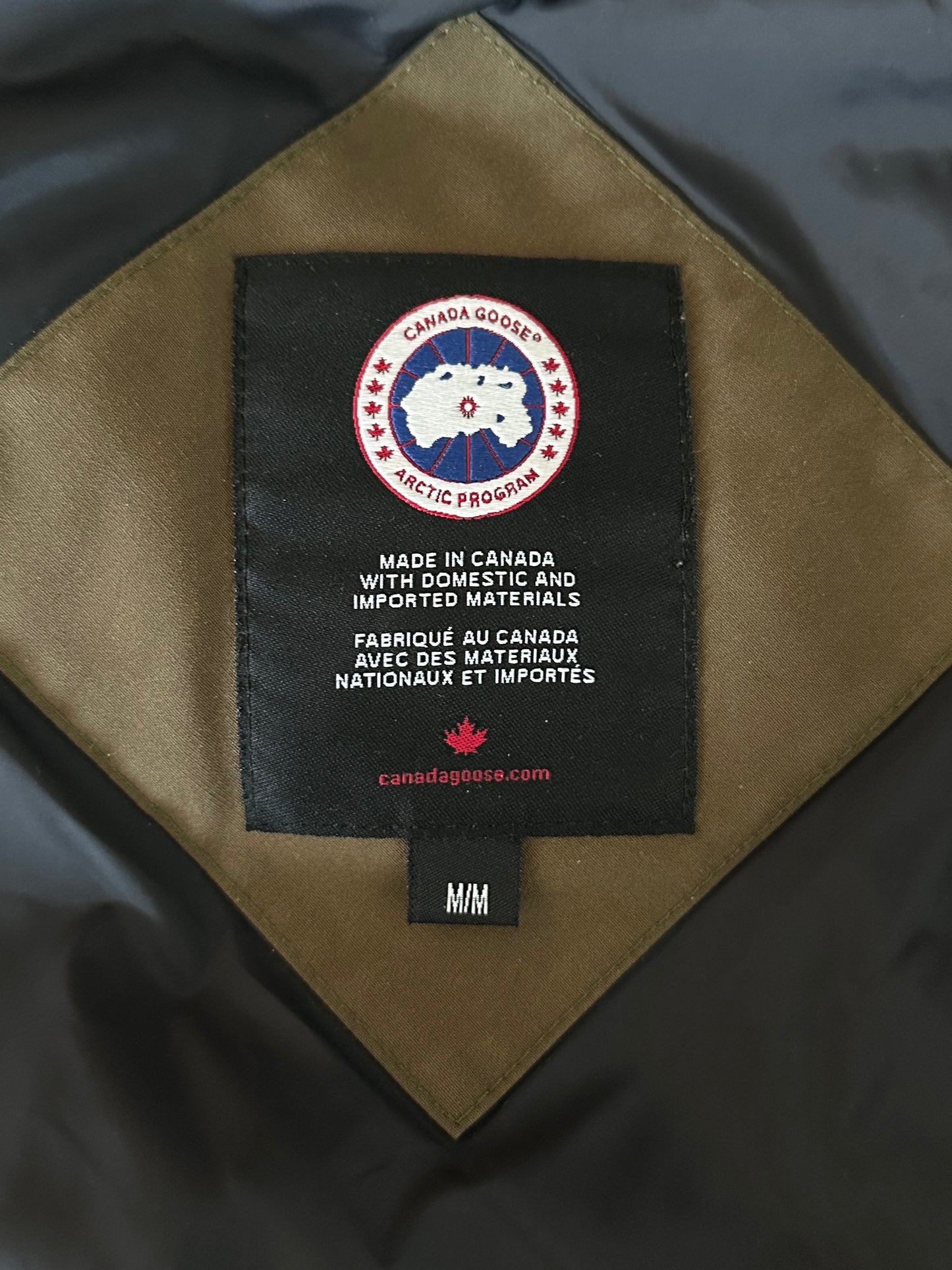 Canada Goose Military Green Wyndham Men's Jacket