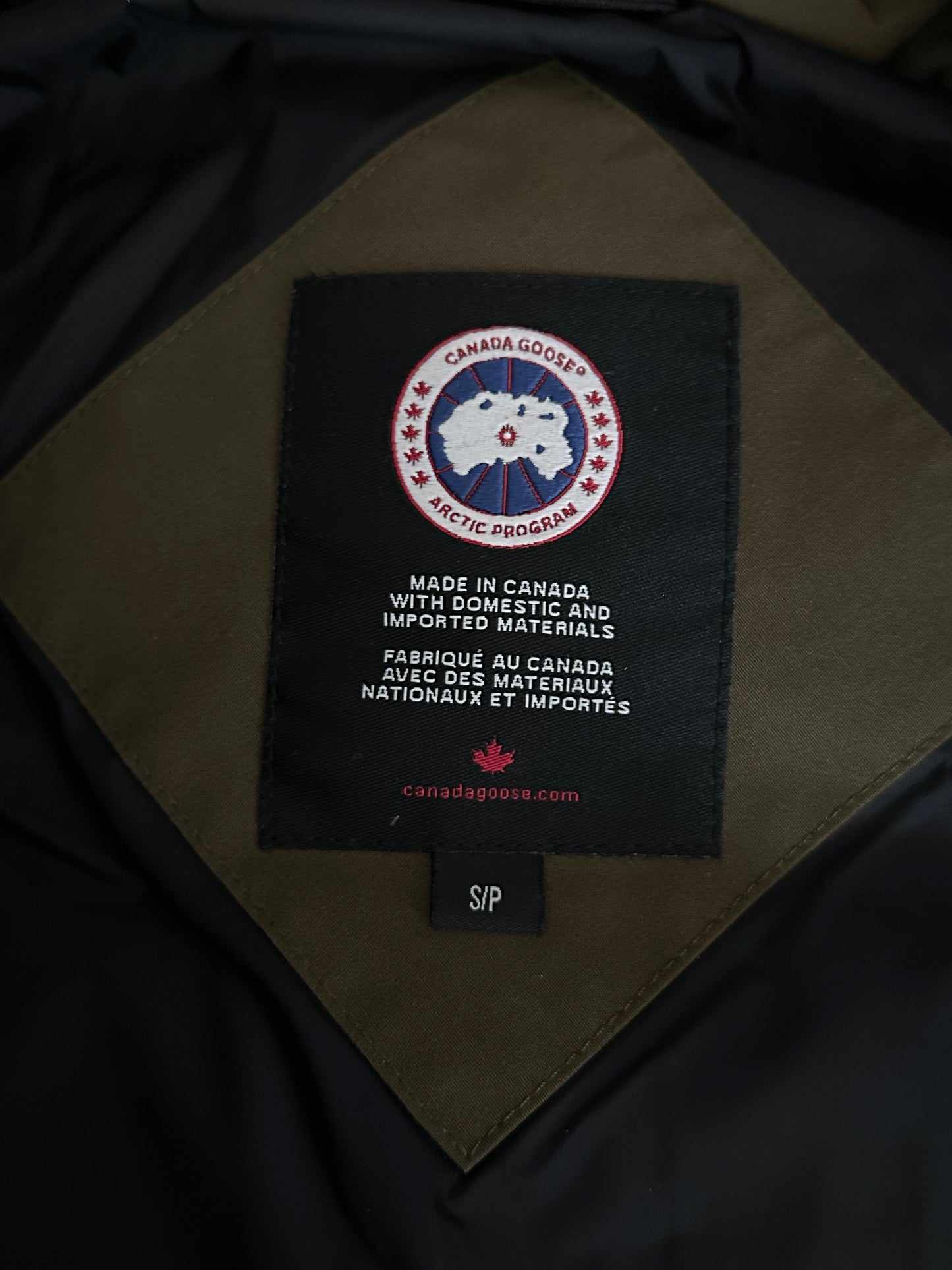 Canada Goose Military Green Wyndham Men's Jacket