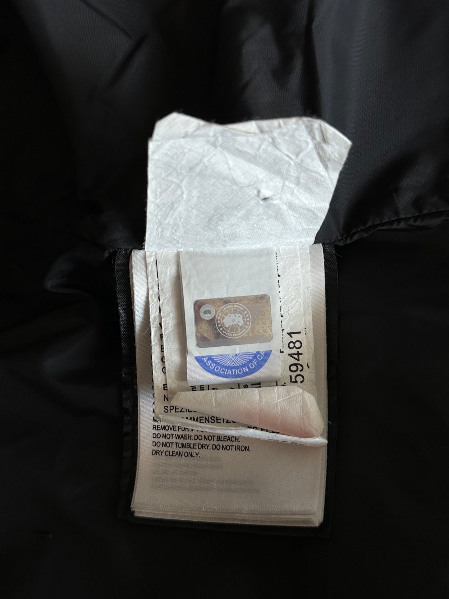 Canada Goose Black Carson Men's Jacket