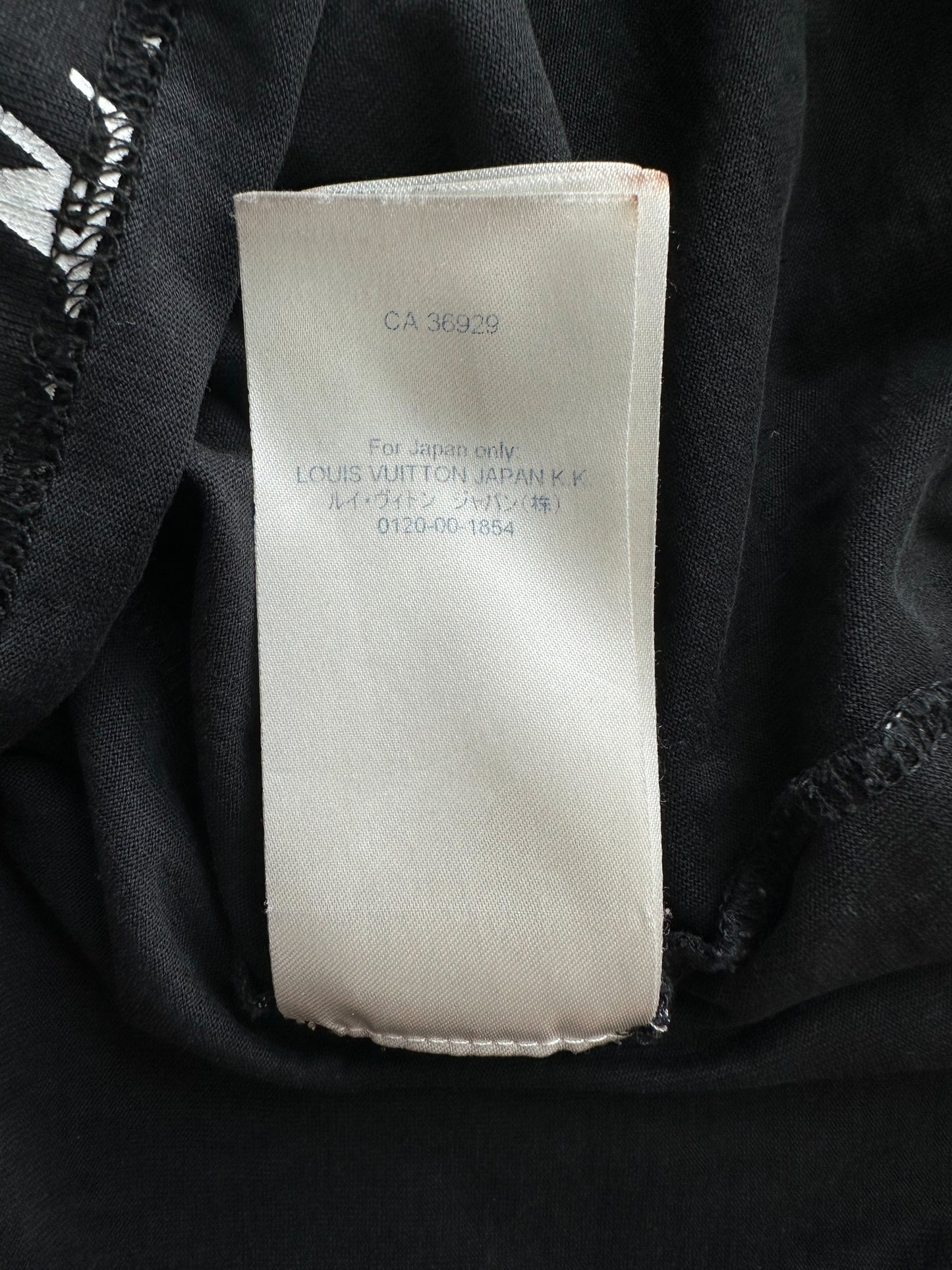 Louis Vuitton Black & White Monogram Gradient T-Shirt