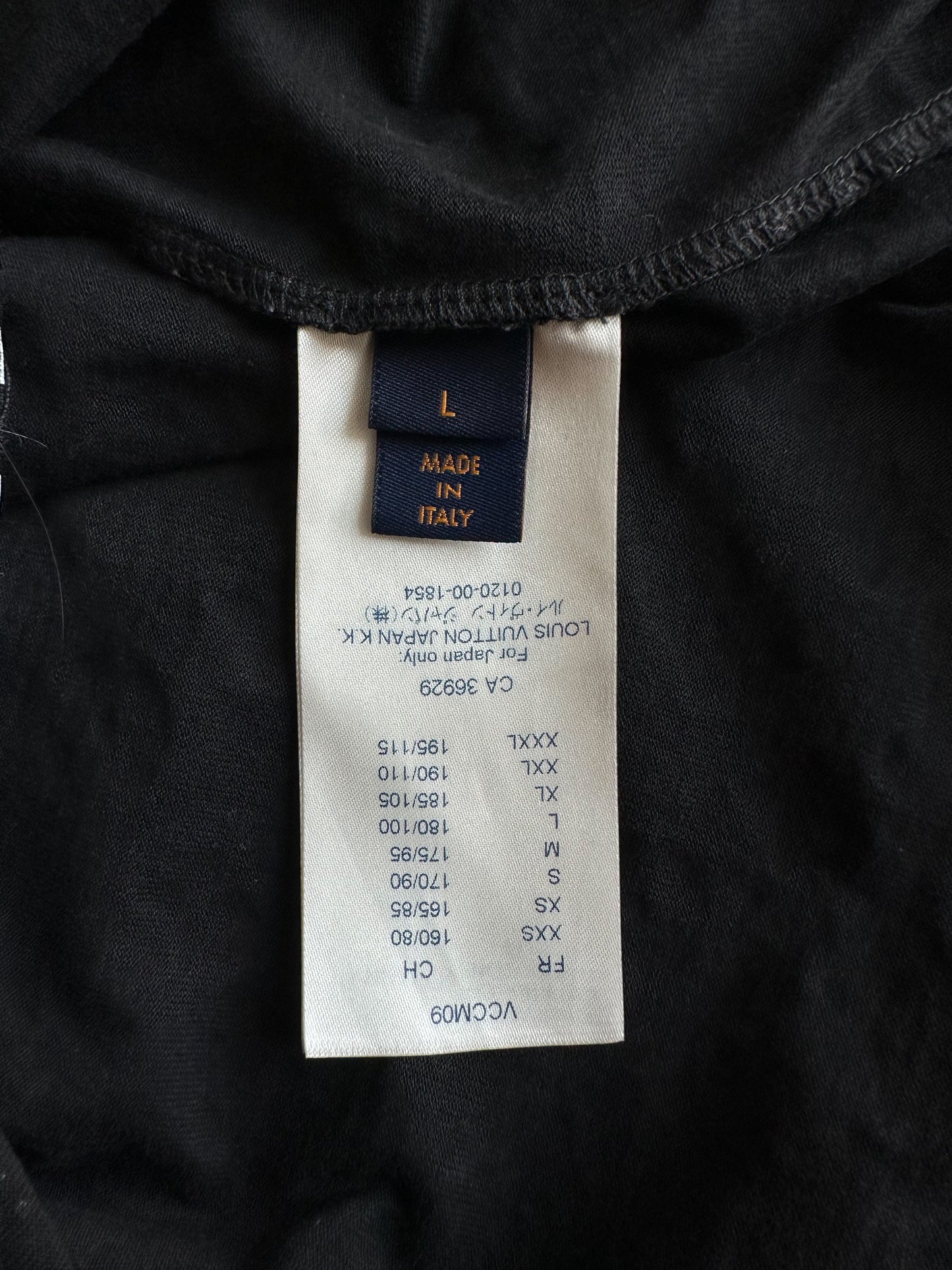 Louis Vuitton Black & White Monogram Gradient T-Shirt