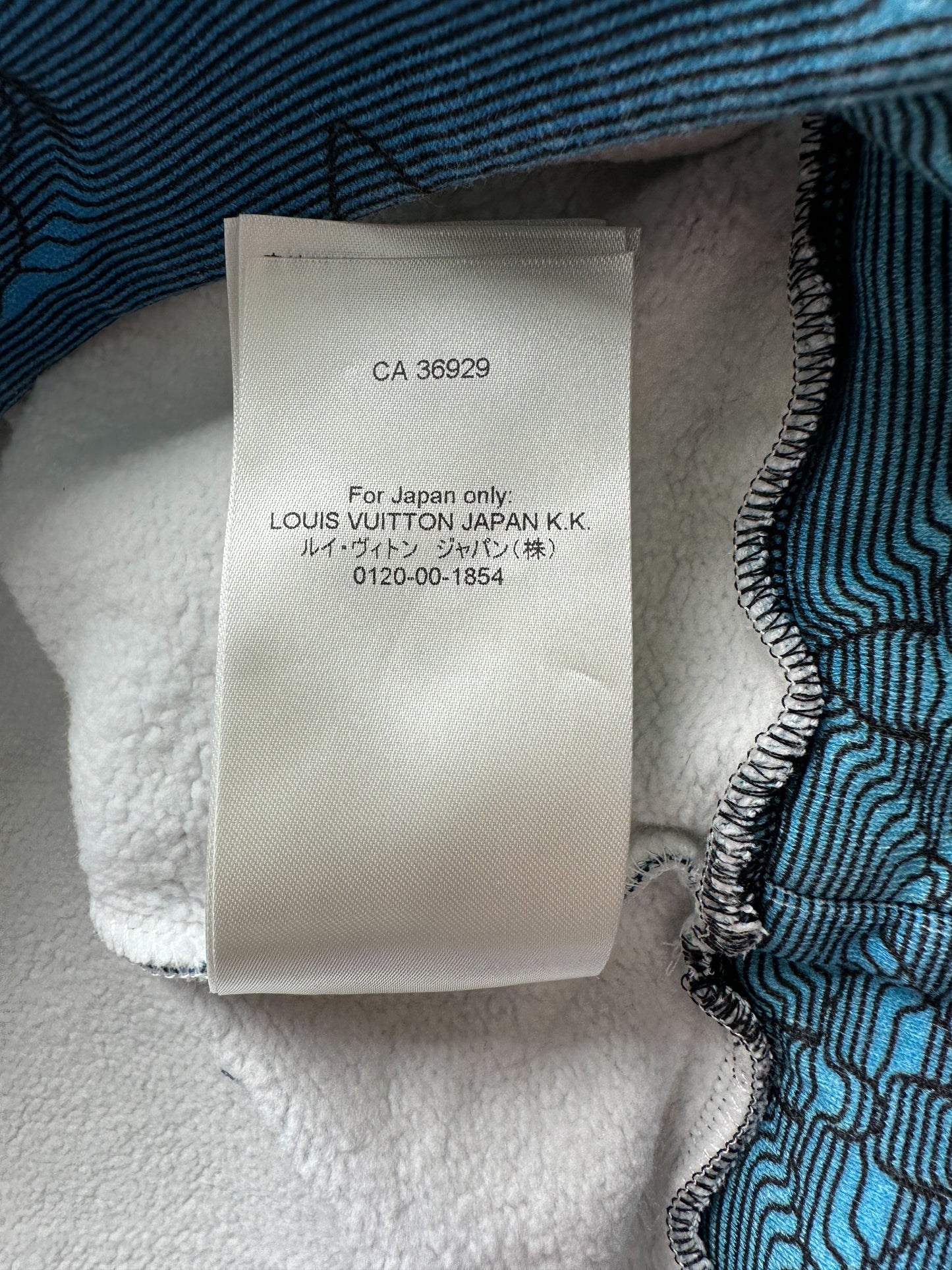 Louis Vuitton Blue 2054 Monogram Hoodie