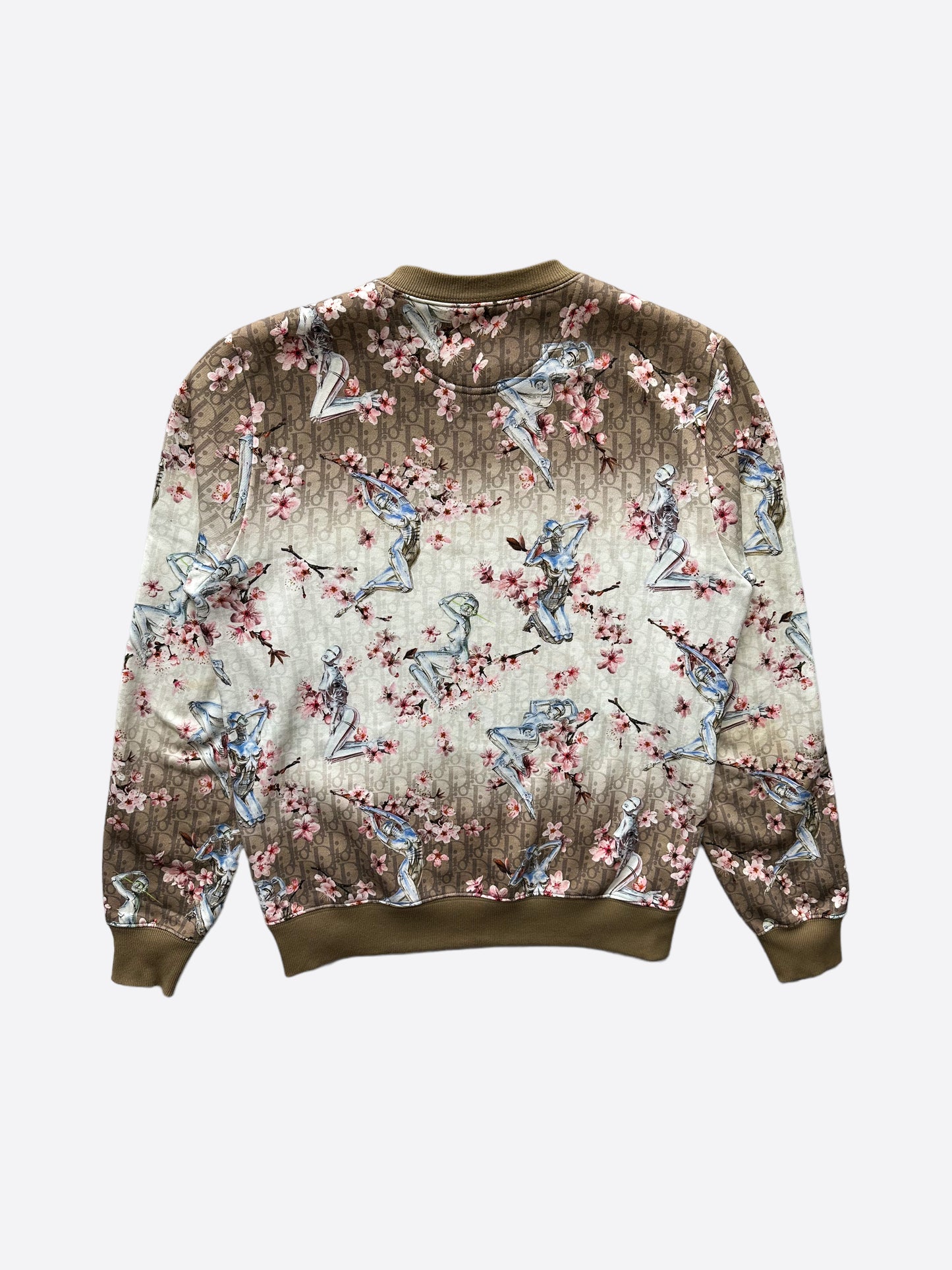 Dior Sorayama Brown Oblique Sweater