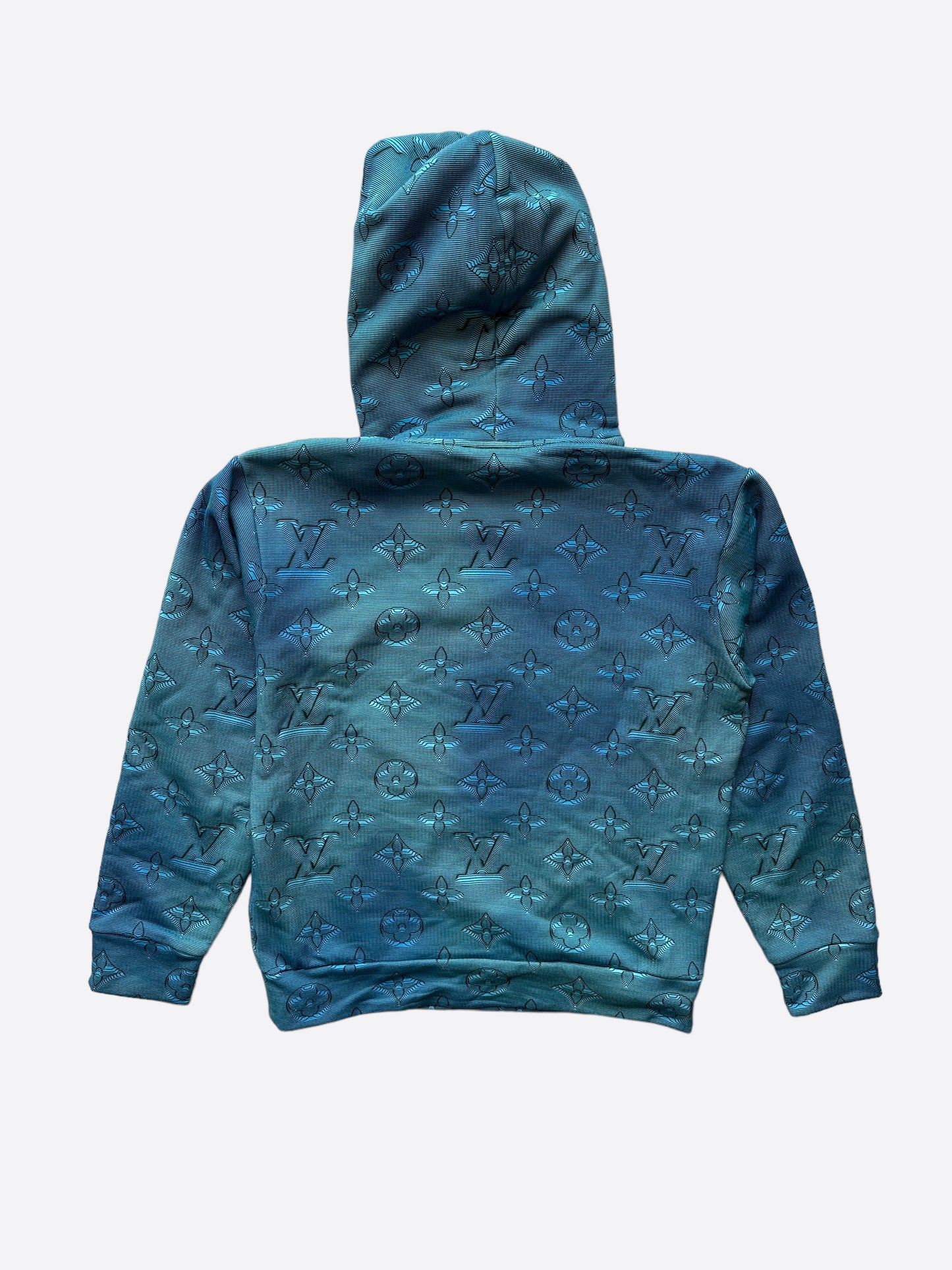 Louis Vuitton Blue 2054 Monogram Hoodie