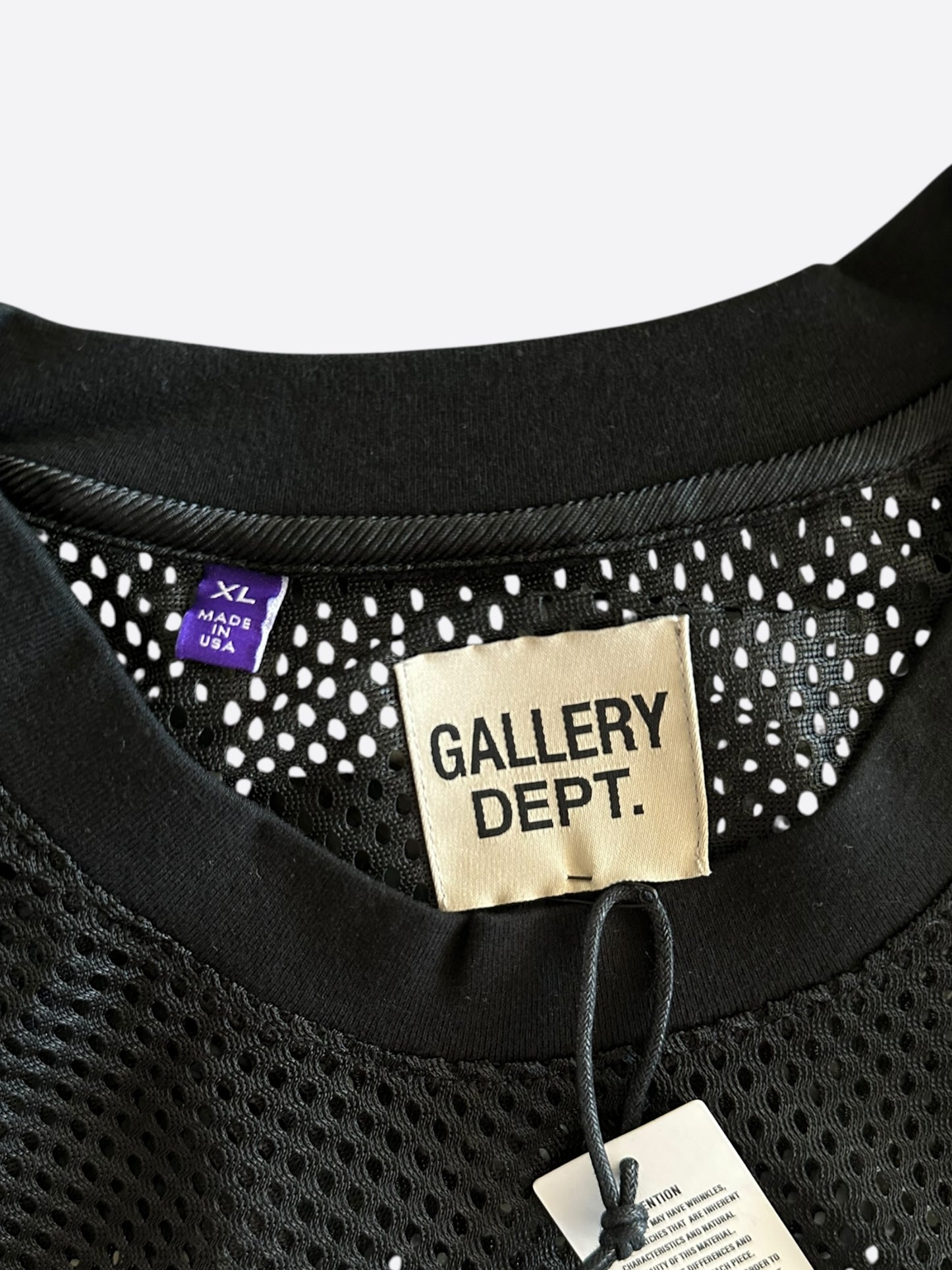 Gallery Dept Black Practice Mesh Jersey