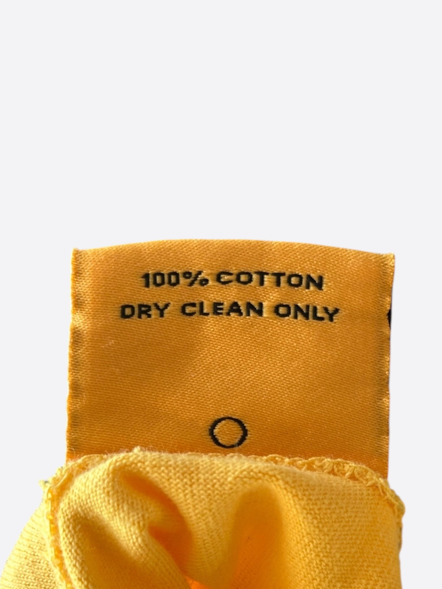 Gallery Dept Yellow & Black Dept Logo Reversible T-Shirt