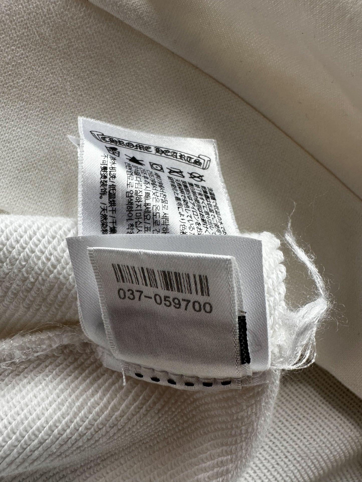 Chrome Hearts White & Blue Las Vegas Dice Sweater