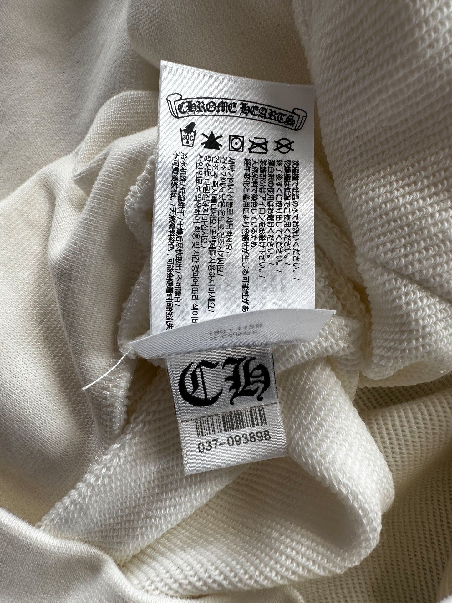 Chrome Hearts White & Blue Las Vegas Dice Hoodie
