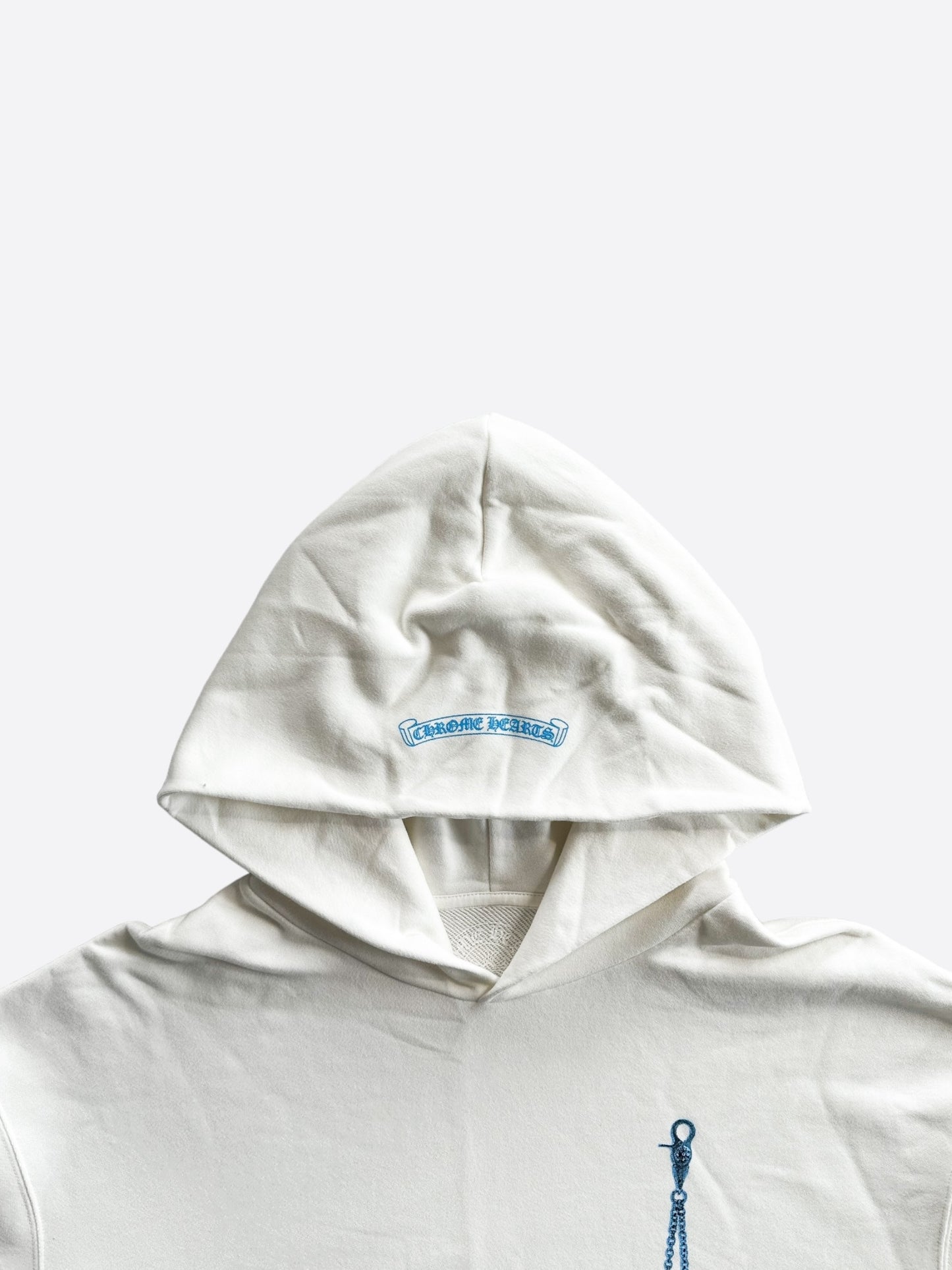 Chrome Hearts White & Blue Las Vegas Dice Hoodie