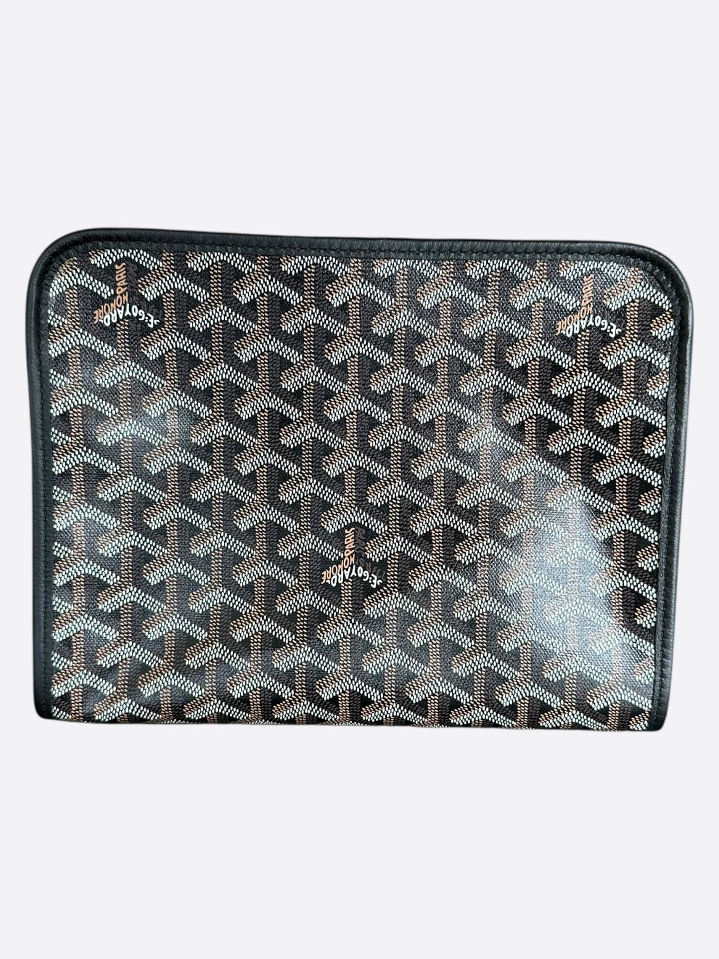 Goyard Black Jouvence MM Toiletry Bag