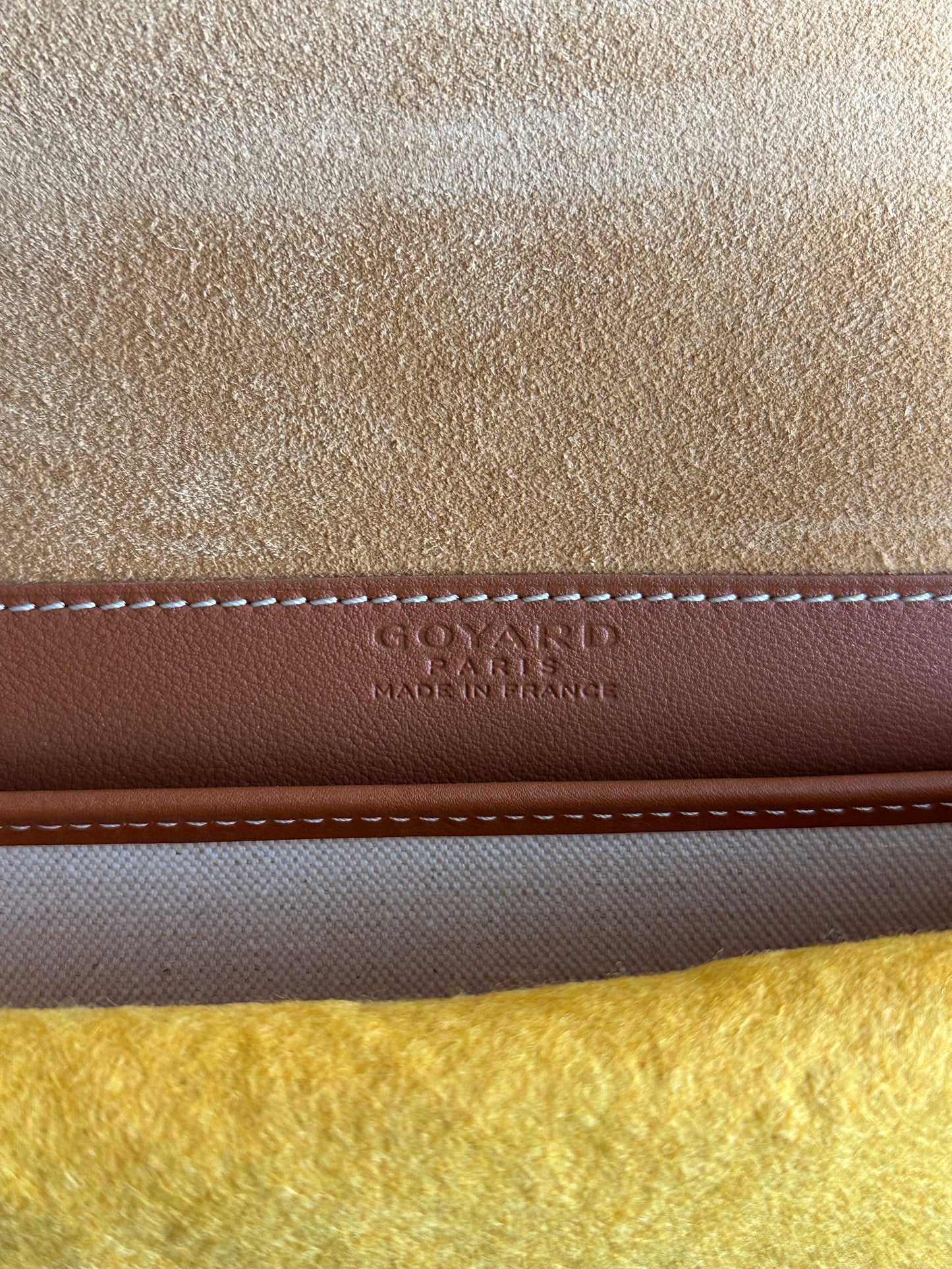 Goyard Black & Brown Coursier Messenger Bag