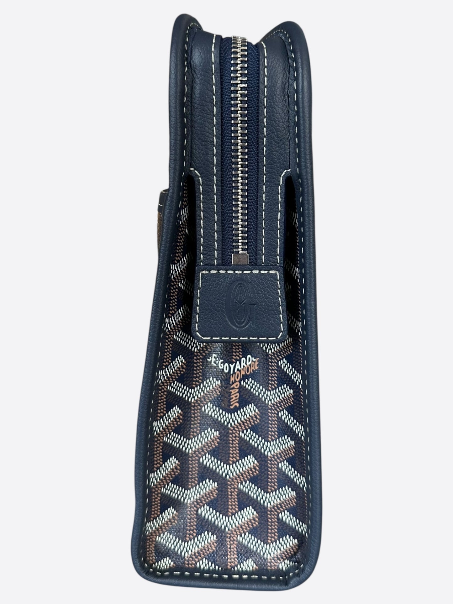 Goyard Navy Jouvence GM Toiletry Bag