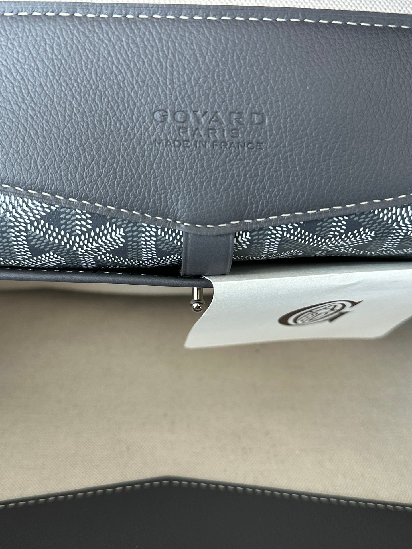 Goyard Grey Cisalpin Backpack