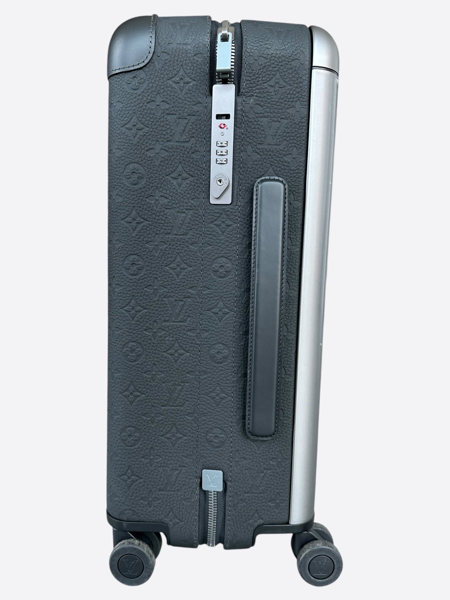 Louis Vuitton Black Taurillon Monogram Horizon 50