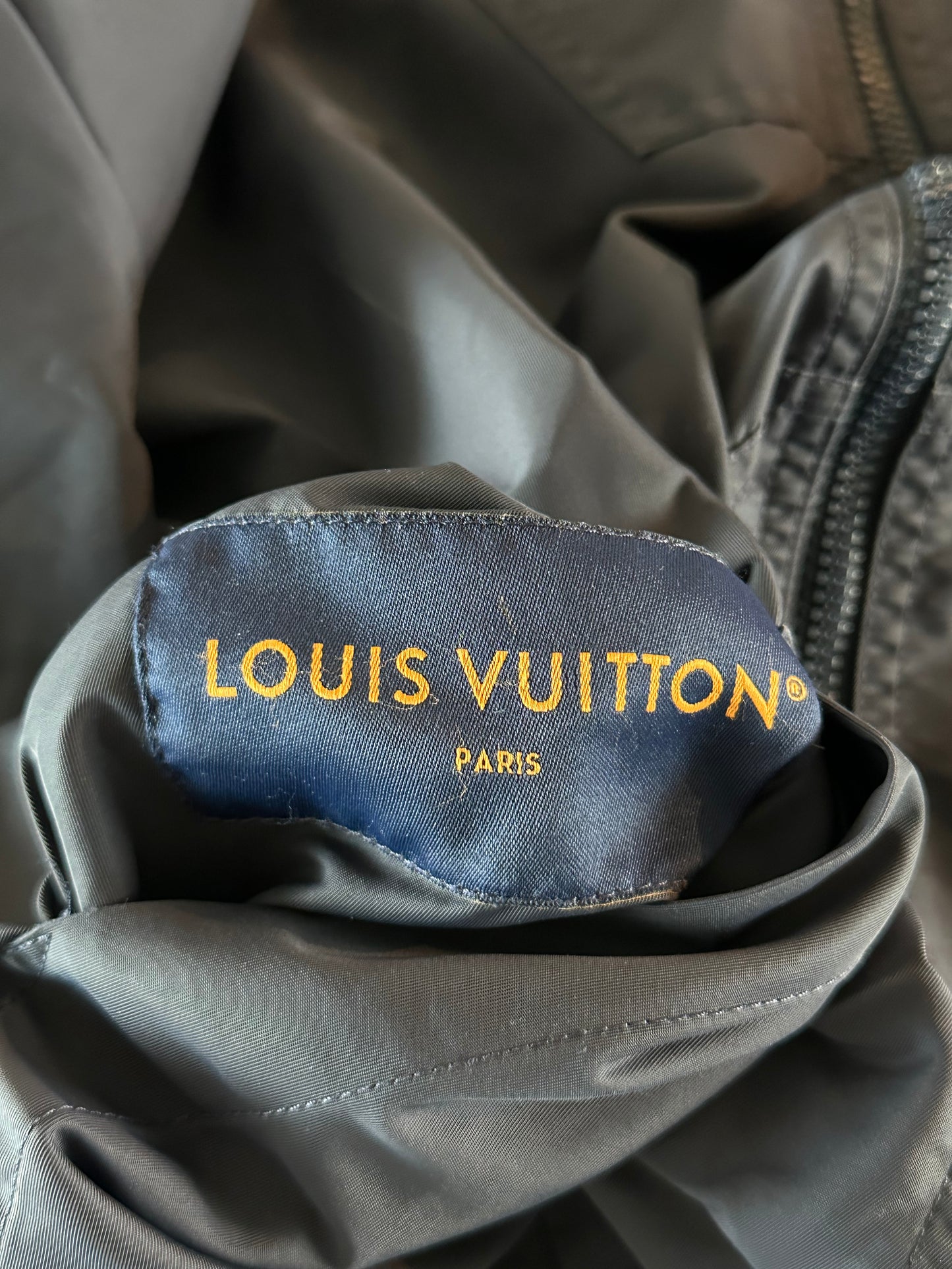 Louis Vuitton Navy Monogram Reversible Windbreaker