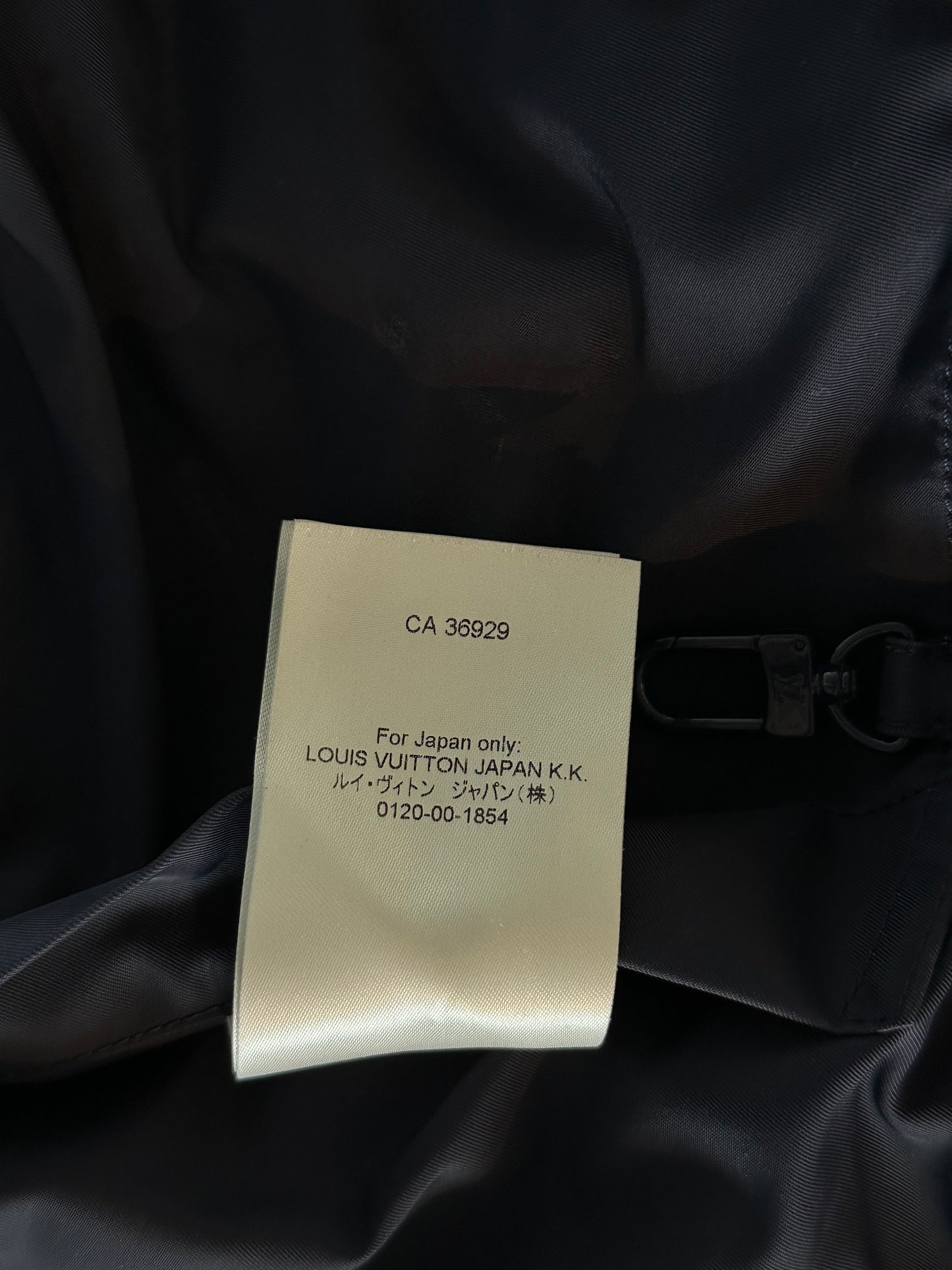 Louis Vuitton Navy Monogram Reversible Windbreaker