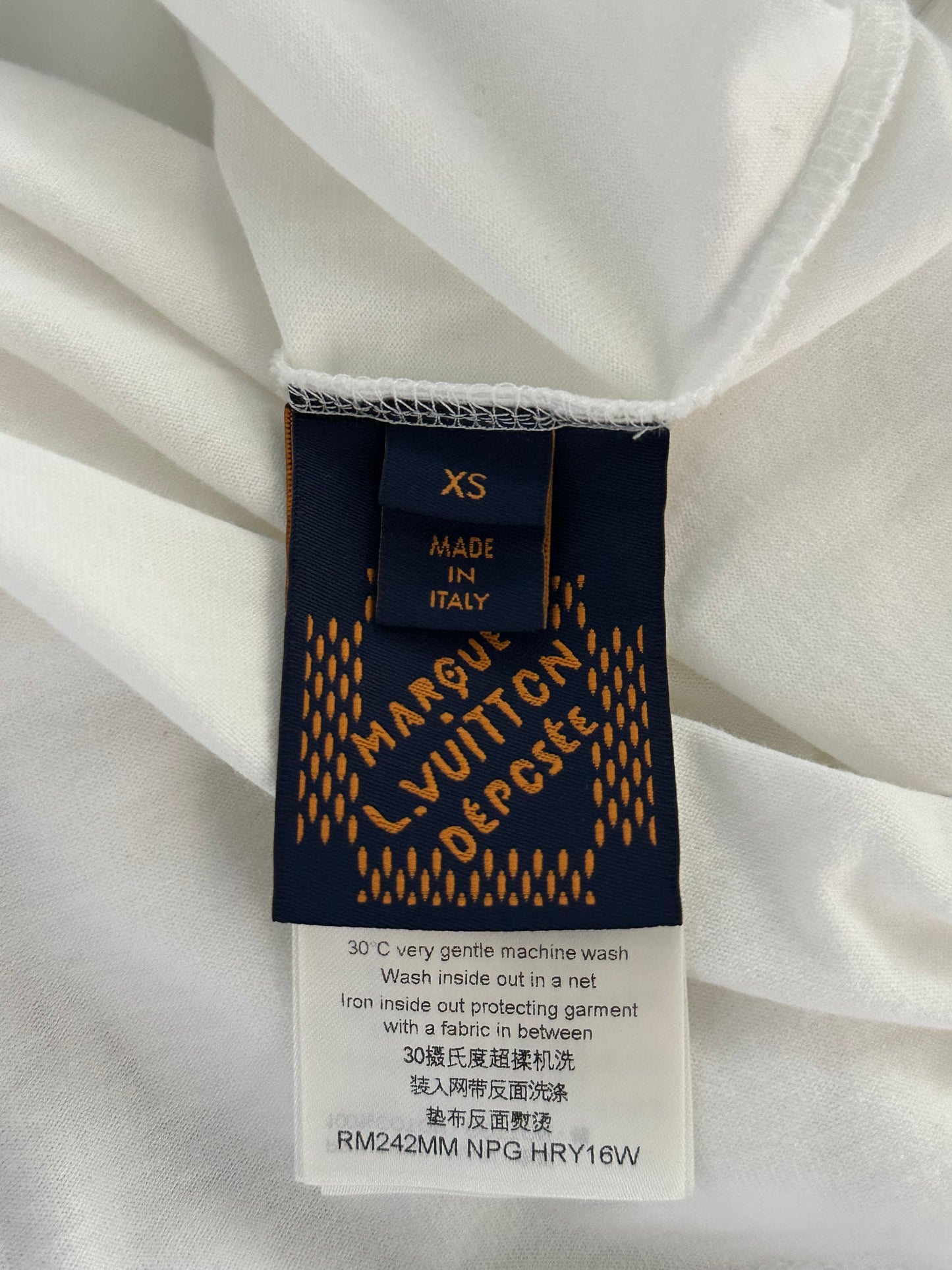 Louis Vuitton White & Multicolor Seashells T-Shirt