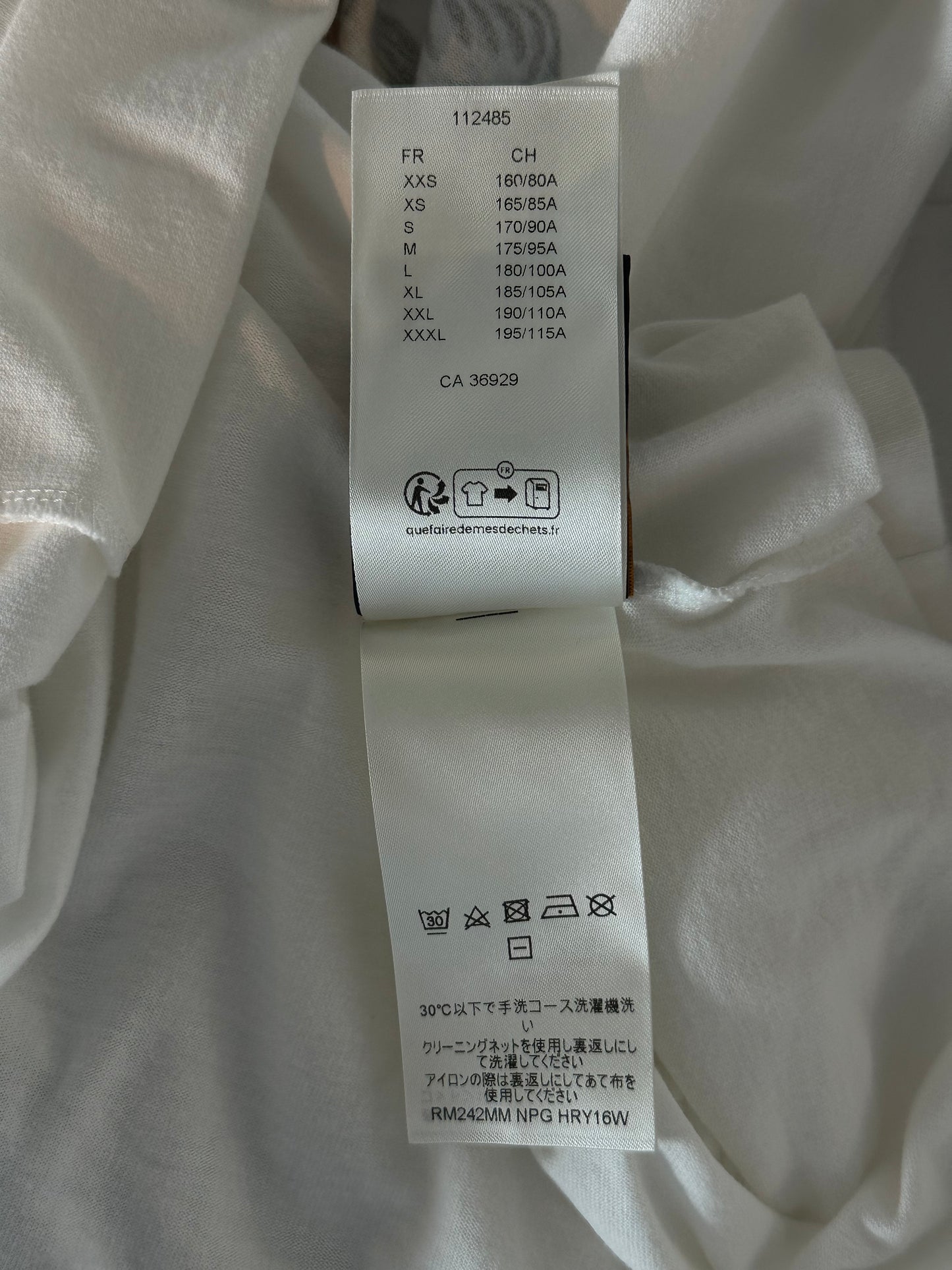 Louis Vuitton White & Multicolor Seashells T-Shirt