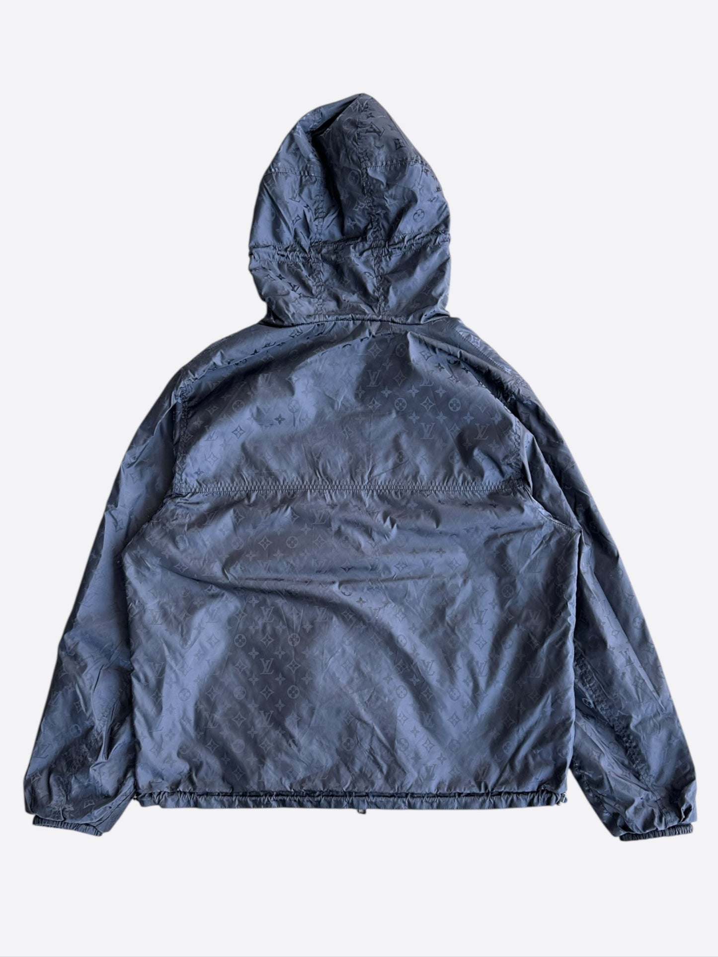 Louis Vuitton Navy Monogram Reversible Windbreaker
