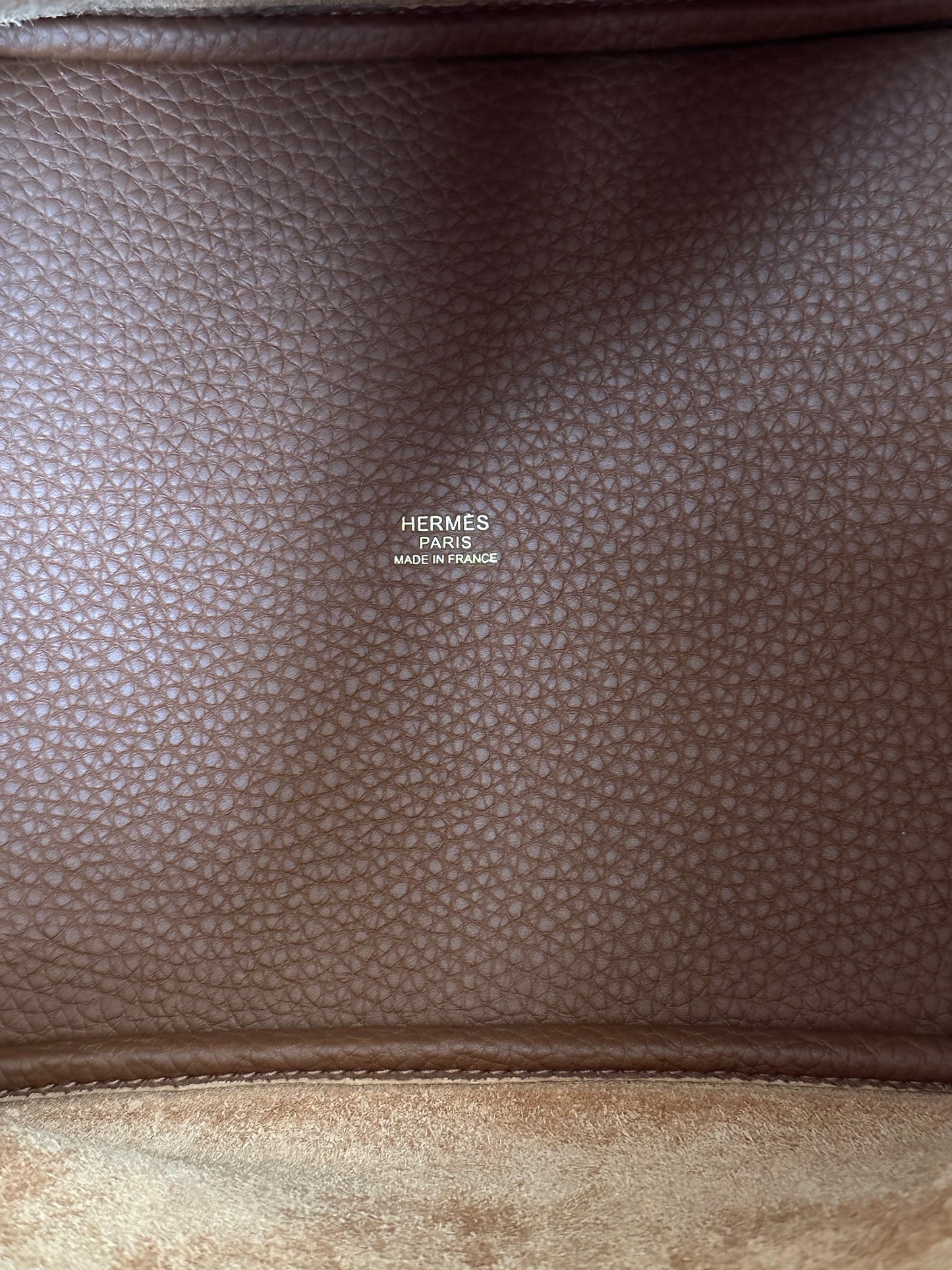 Hermes Gold Togo Picotin 22