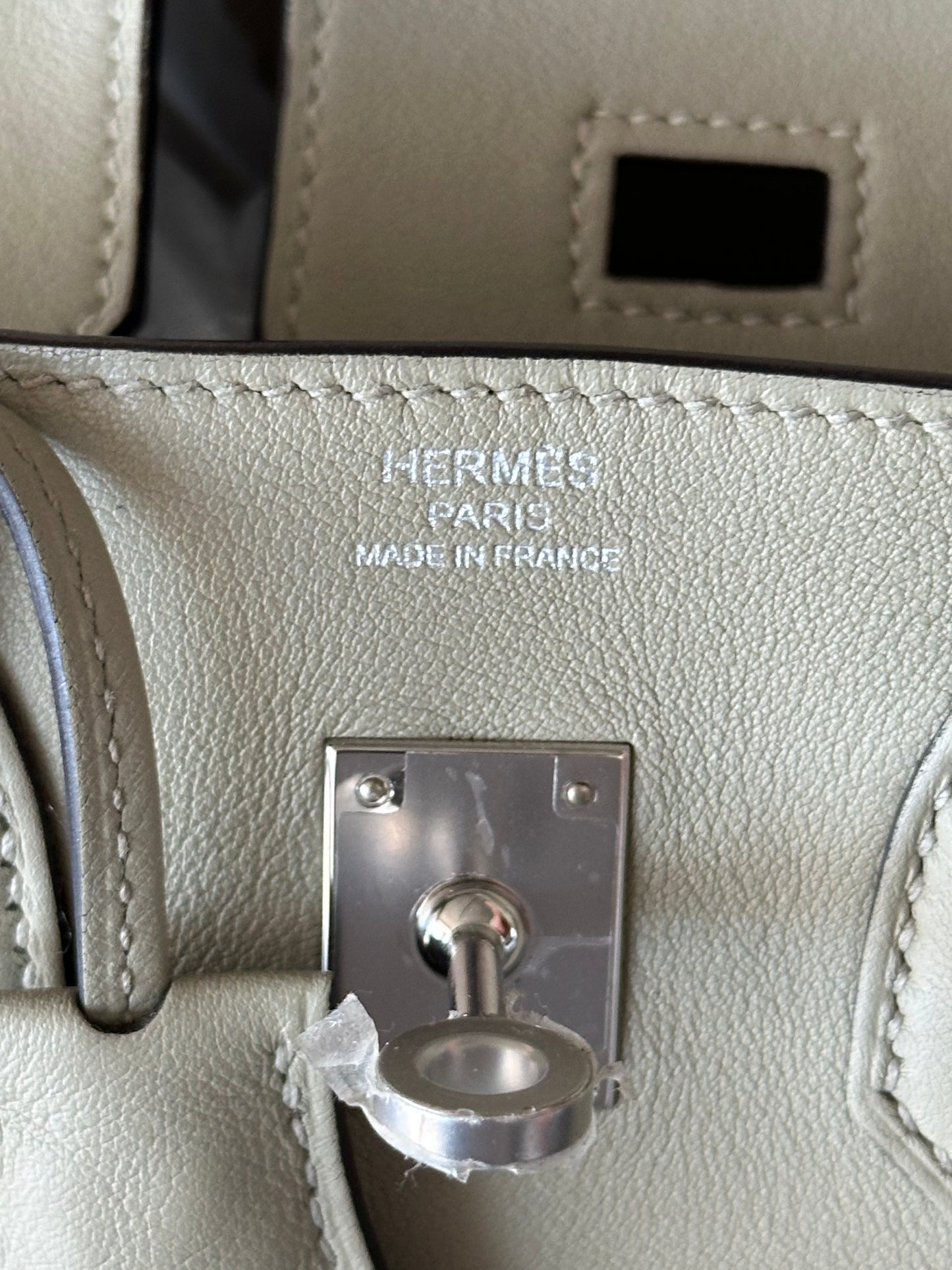 Hermes Sauge Green Swift Birkin 25