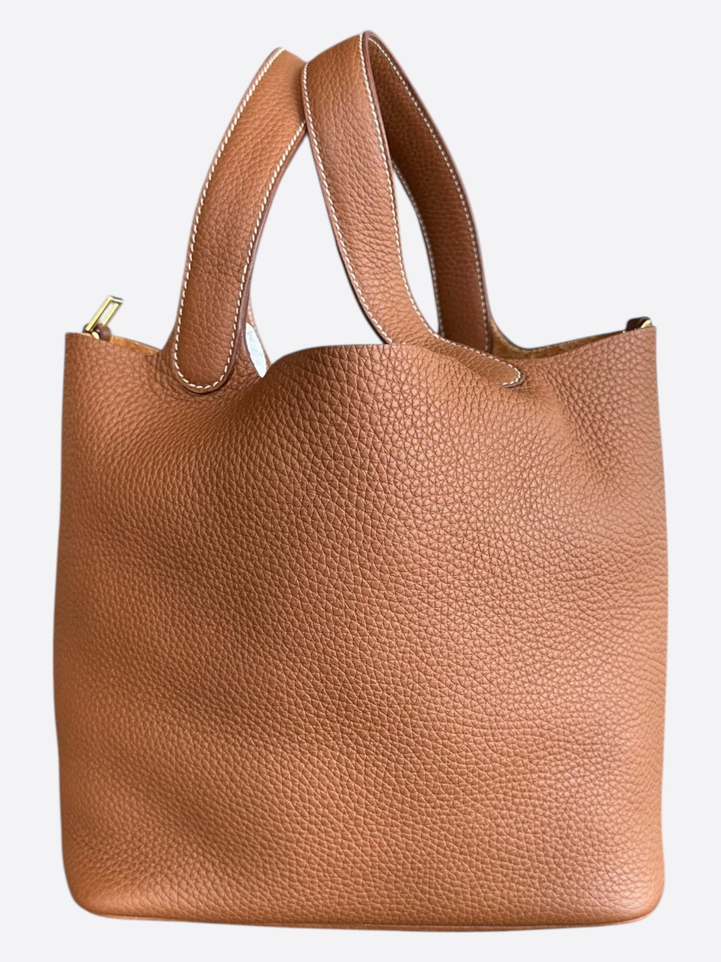 Hermes Gold Togo Picotin 22
