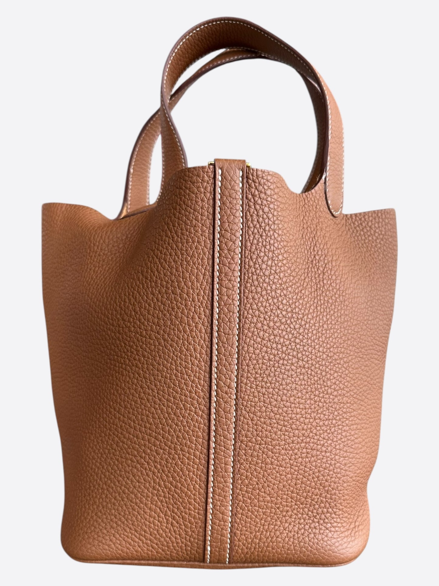 Hermes Gold Togo Picotin 22