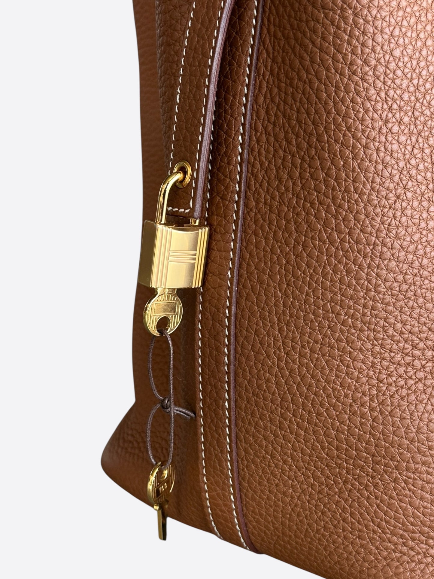 Hermes Gold Togo Picotin 22