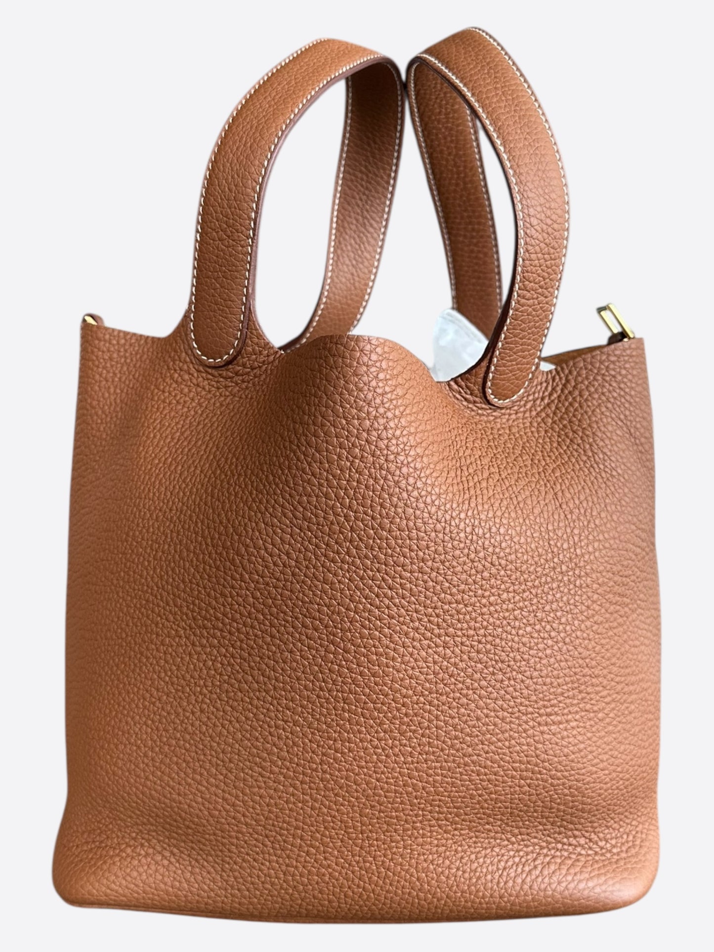Hermes Gold Togo Picotin 22