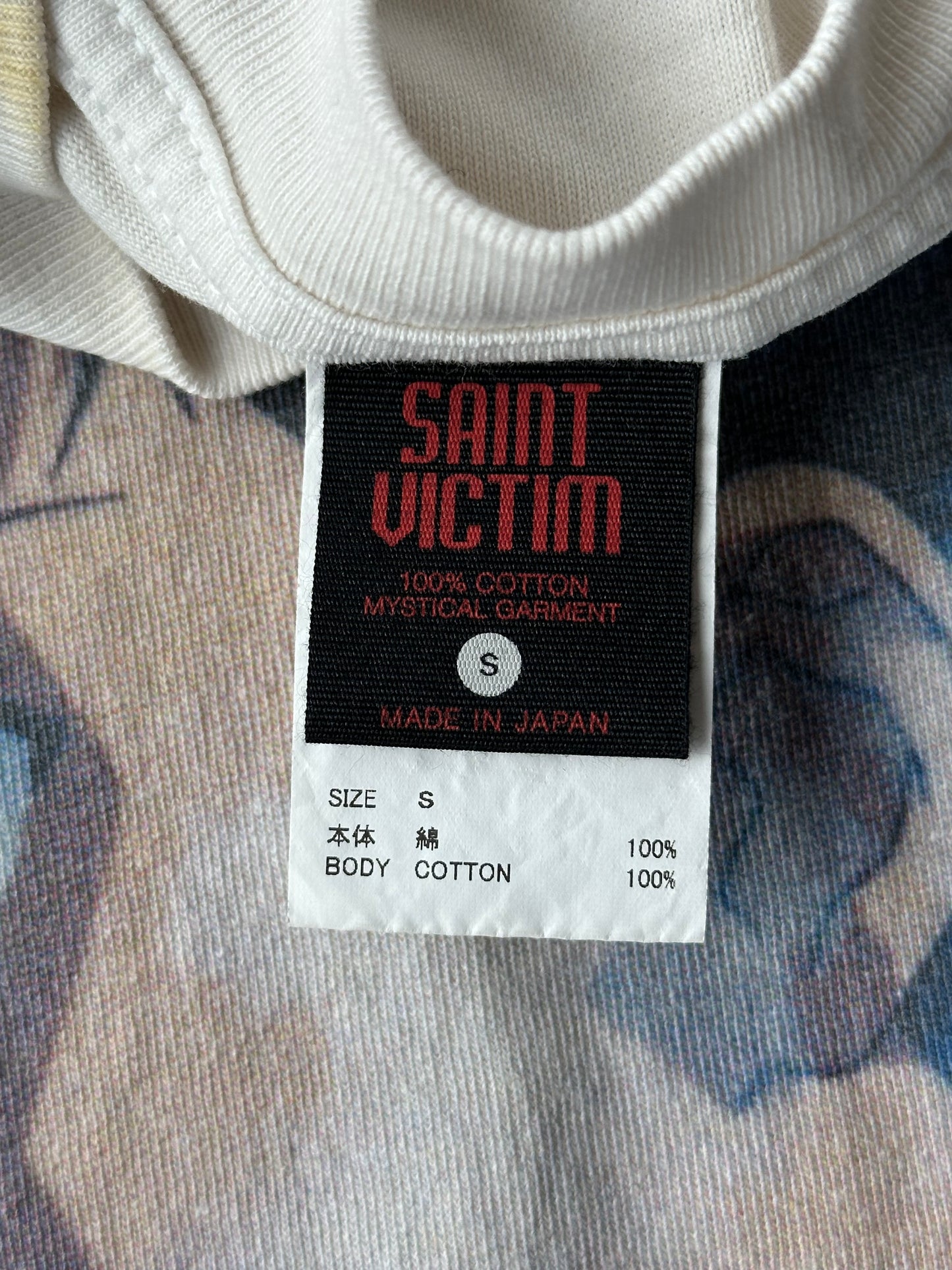Saint Michael White Neon Genesis T-Shirt