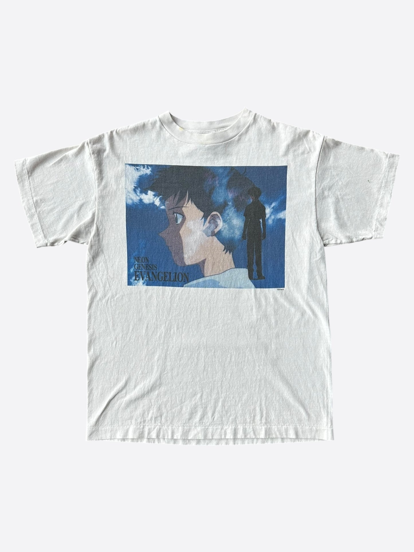 Saint Michael White Neon Genesis T-Shirt