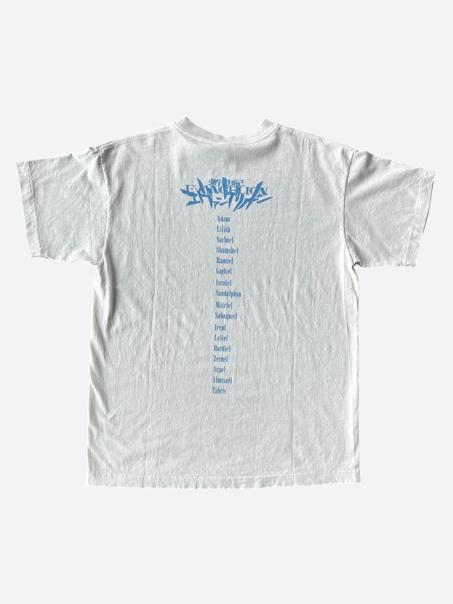 Saint Michael White Neon Genesis T-Shirt