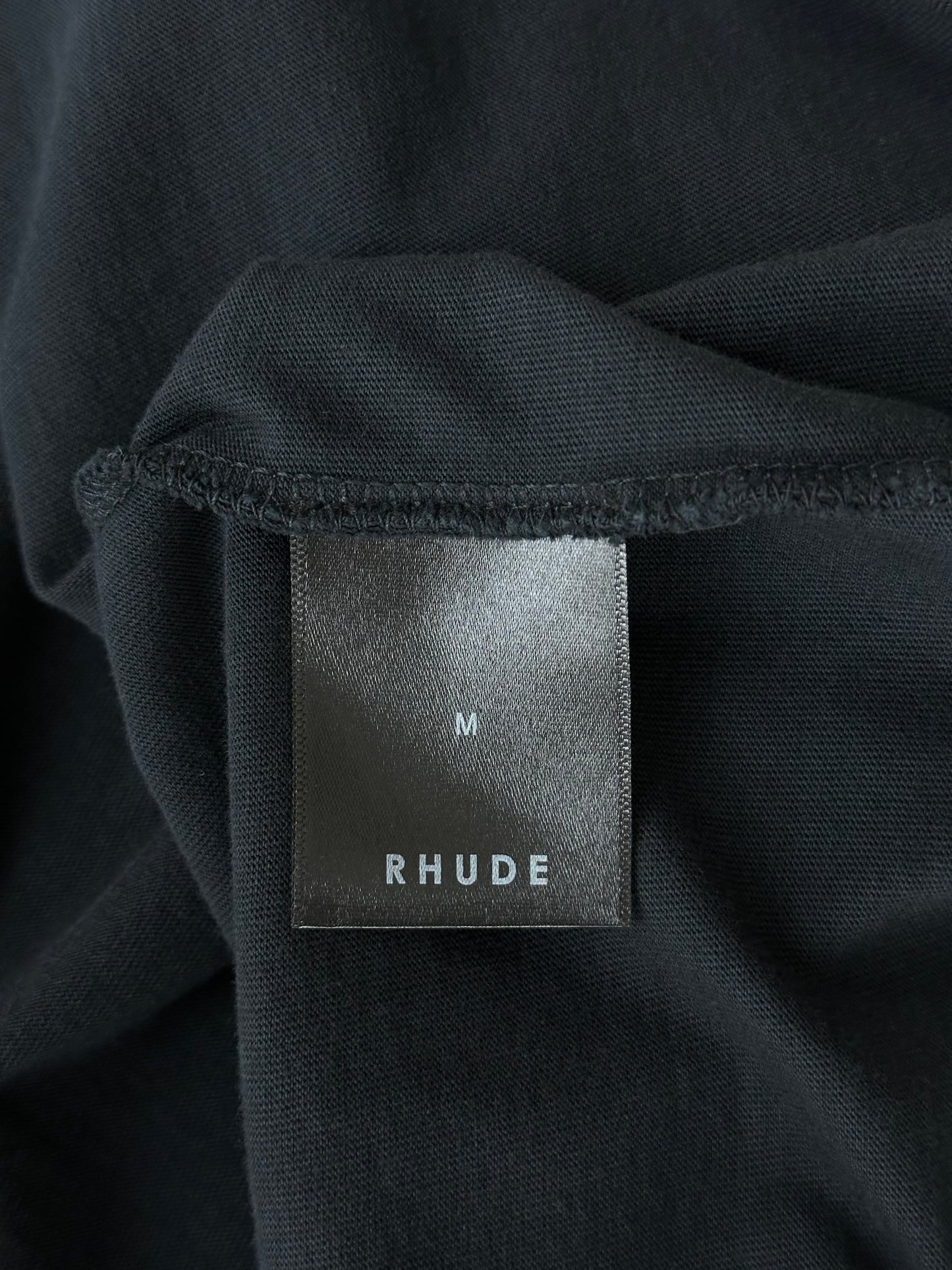 Rhude Vintage Black & Yellow Sales & Service T-Shirt