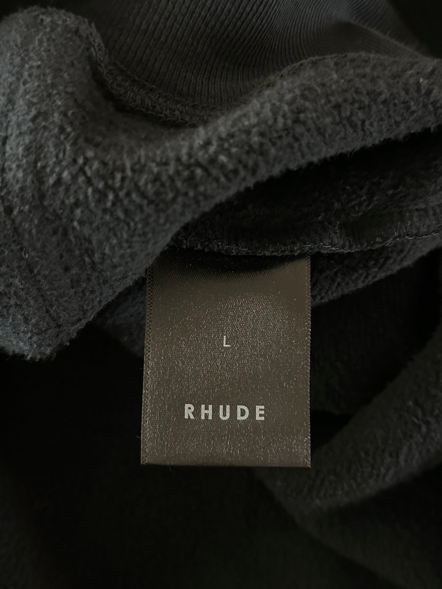 Rhude Vintage Black Awakening Hoodie