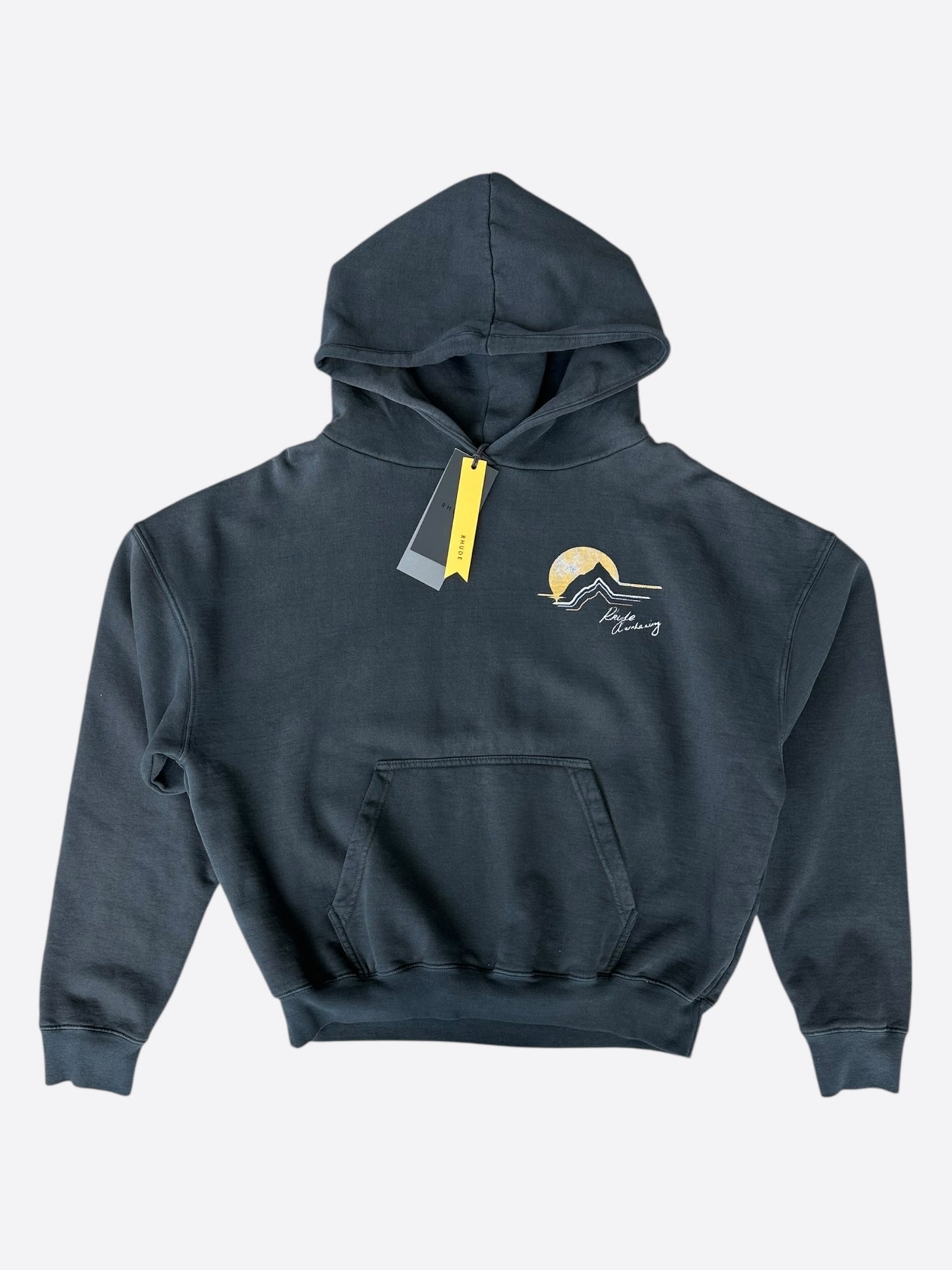 Rhude Vintage Black Awakening Hoodie