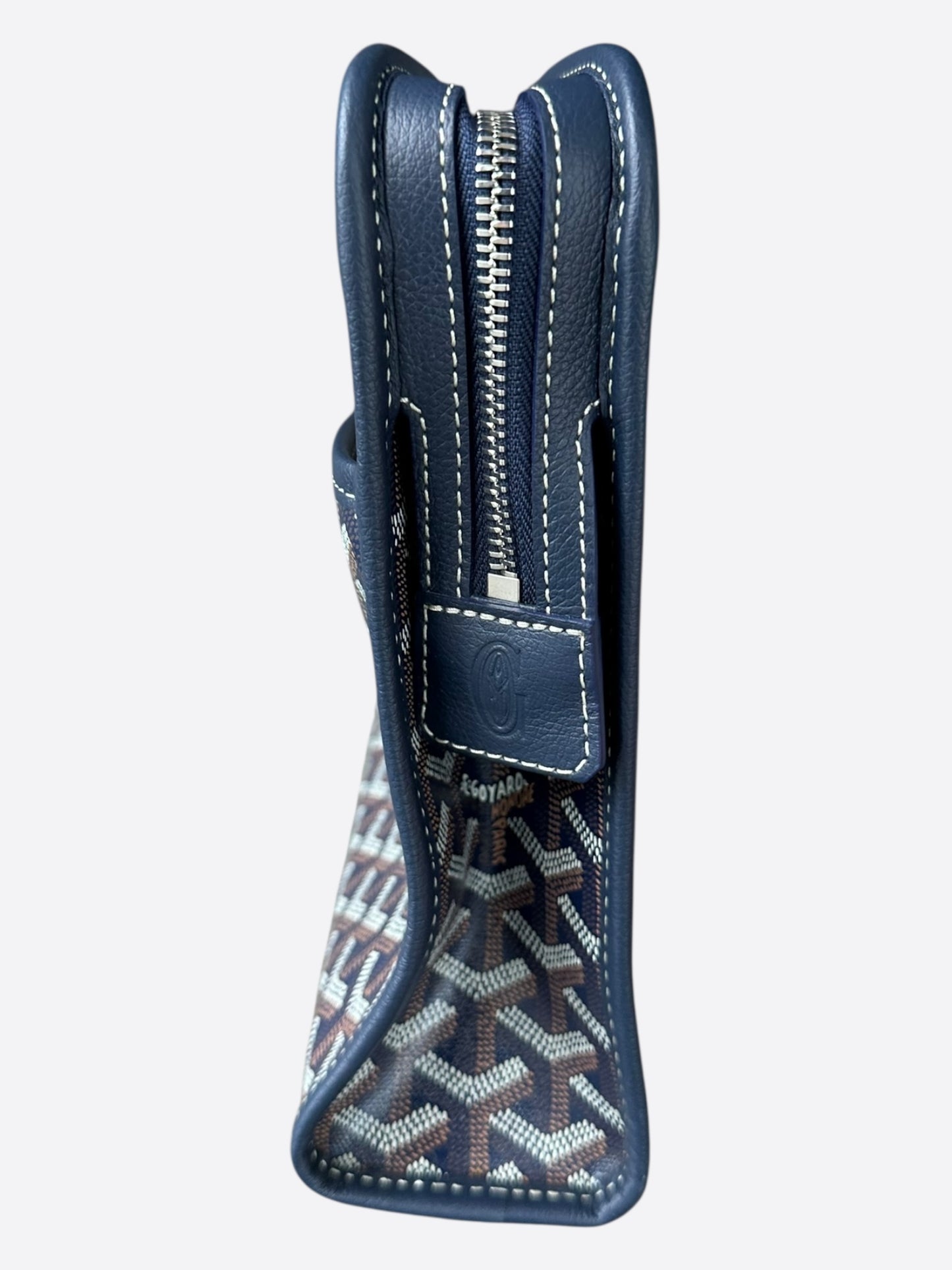 Goyard Navy Jouvence GM Toiletry Bag