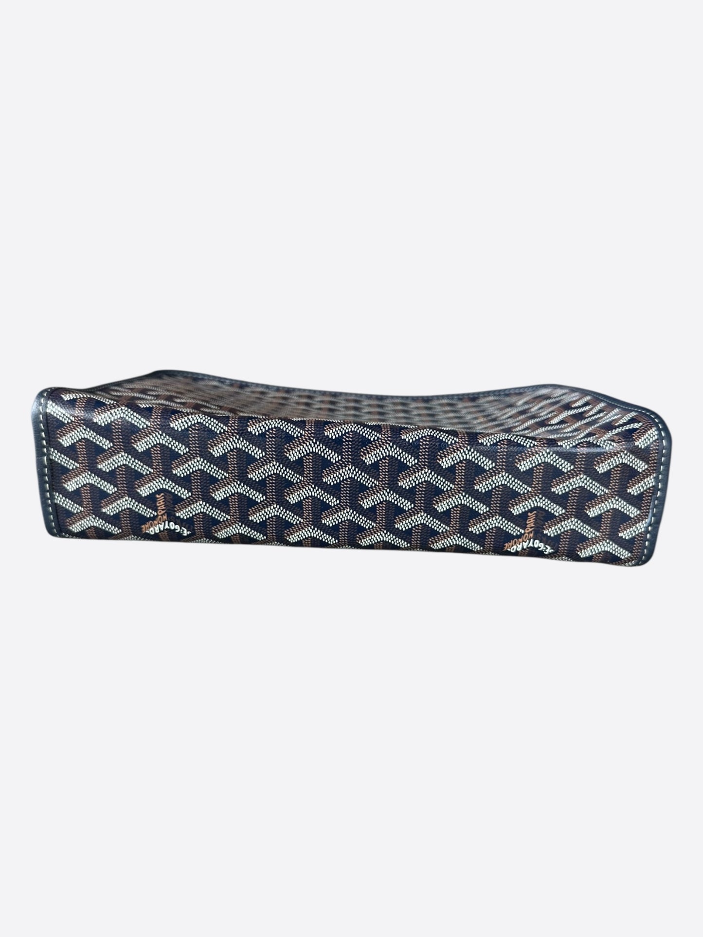 Goyard Navy Jouvence GM Toiletry Bag